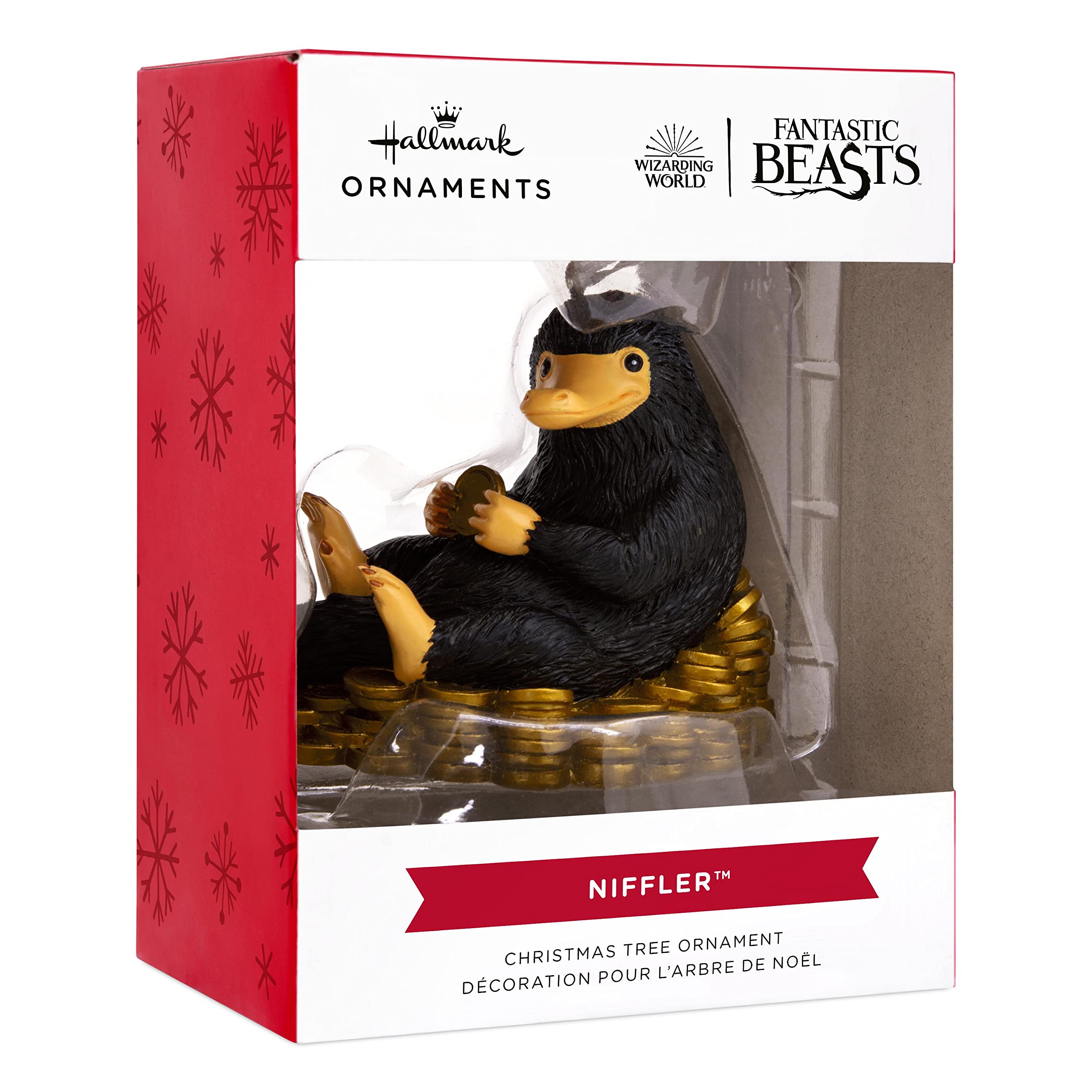 Hallmark Fantastic Beasts and Where to Find Them Niffler with Coins Resin Christmas Ornament