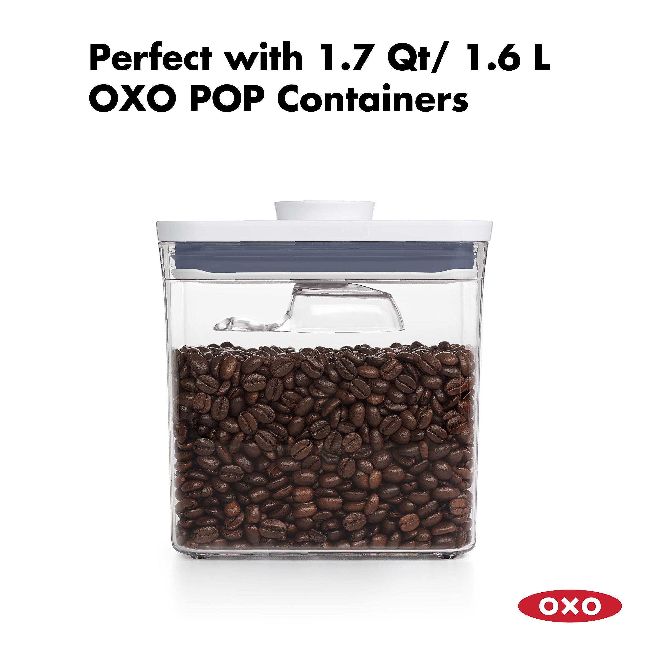 OXO Good Grips POP Container Coffee Scoop  Clear