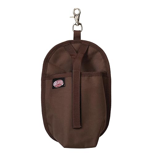 Weaver Leather Clip-On Holster With Water Bottle, Brown