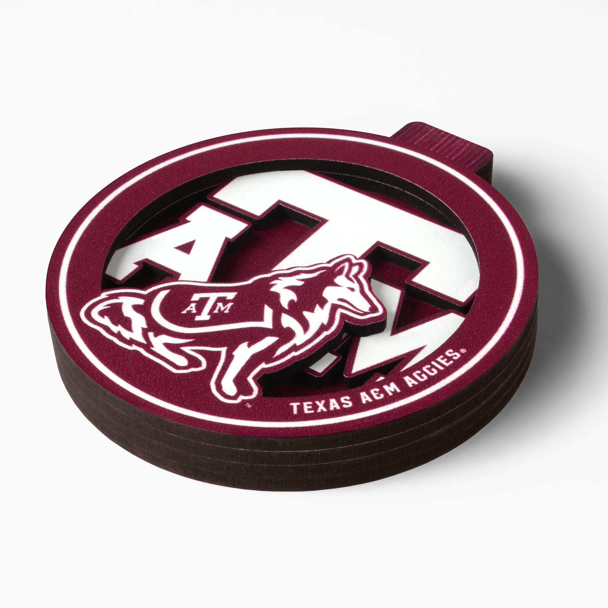 YouTheFan NCAA USC Trojans 3D Logo Series Ornaments