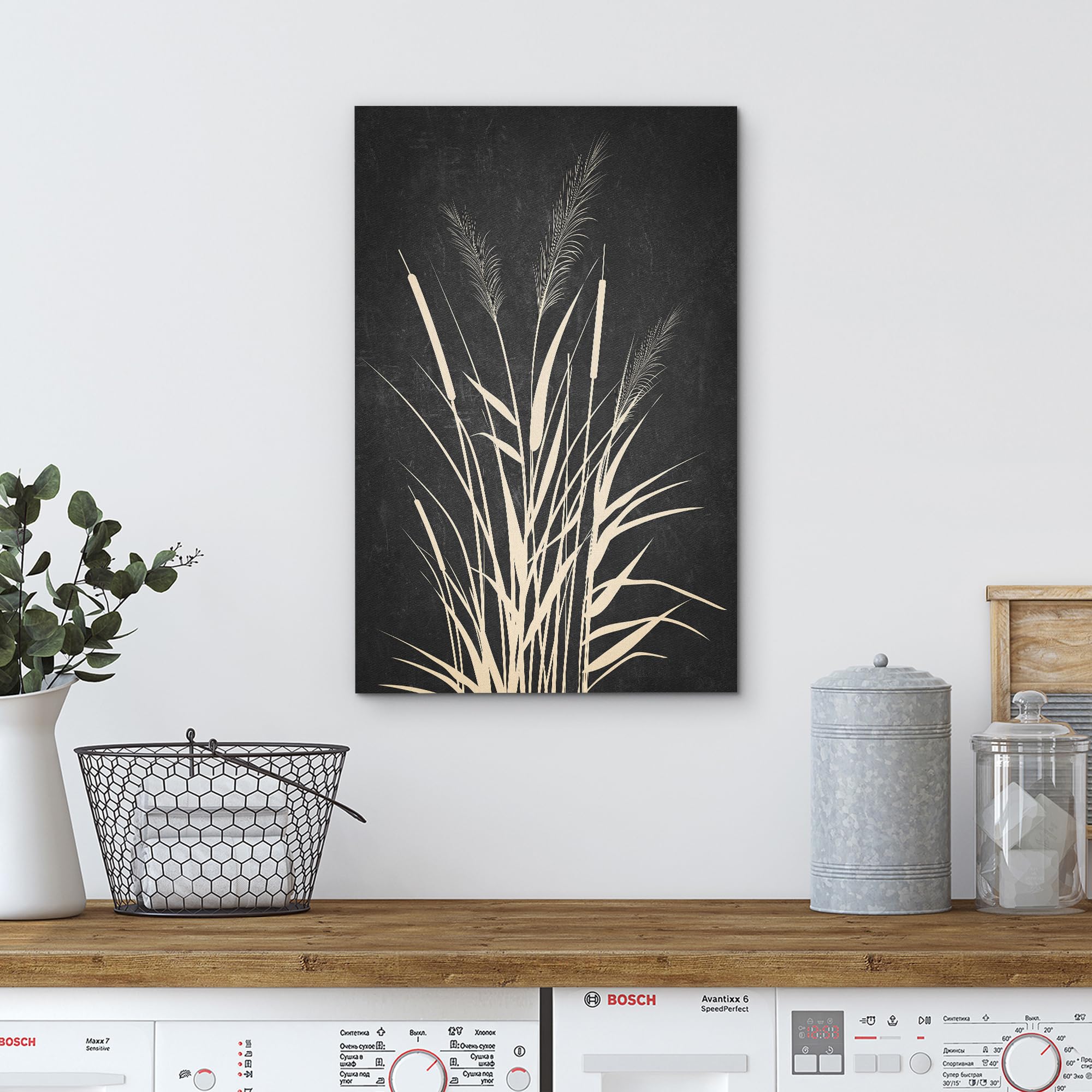 Wall26 Canvas Print Wall Art Lone Sheep In Vast Grassland Animals Photography Realism Rustic Scenic Landscape Wilderness Zen Col