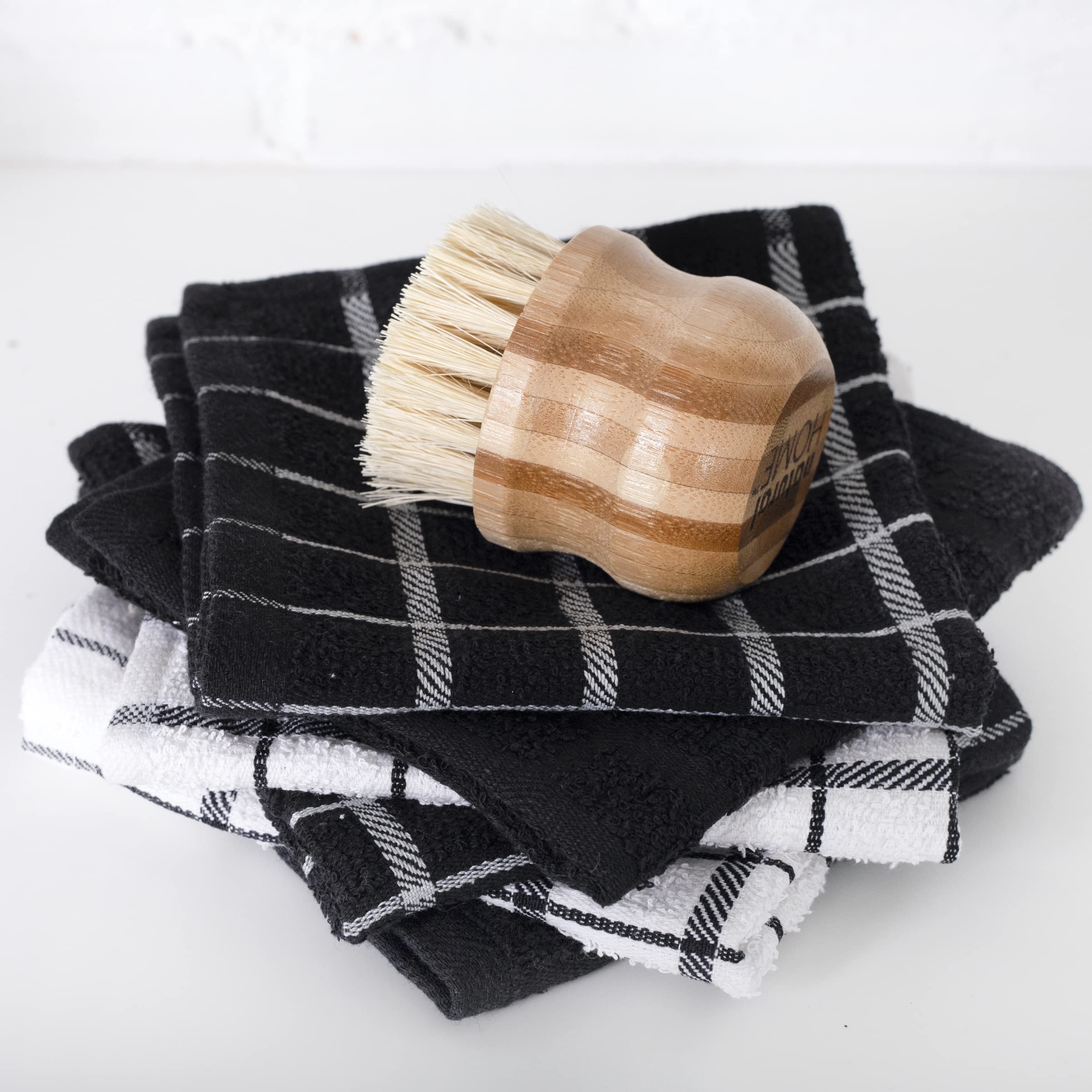 Ritz Premium Dish Cloths Highly Absorbent, Super Soft, Long-Lasting, 100% Cotton Terry Dish Towels, Drying Kitchen Cleaning Clot