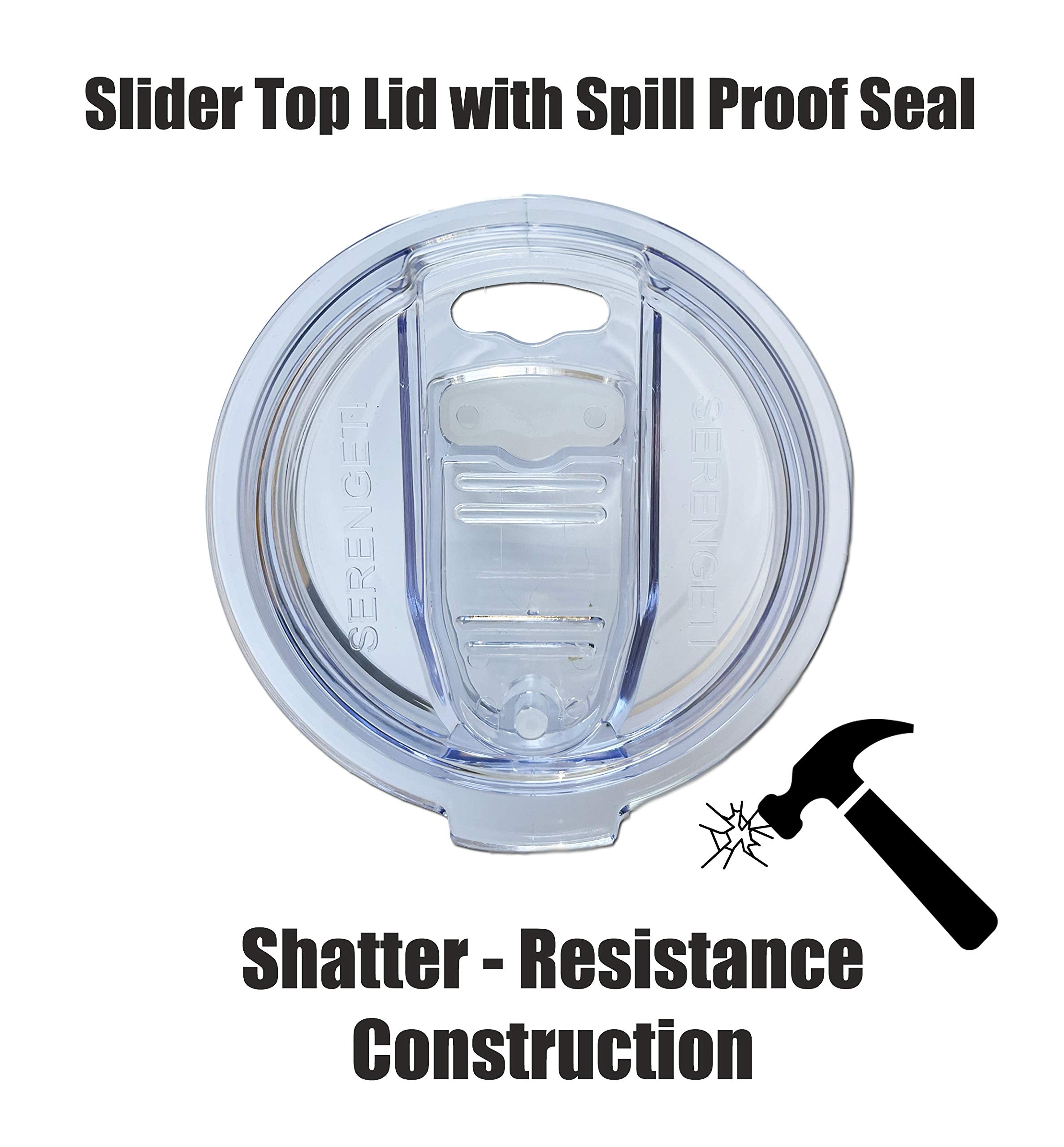 Black Labradoodle Tumbler Serengeti 16 Oz. Stainless Steel, Vacuum Insulated Tumbler With Spill Proof Lid - 3D Print - Insulated