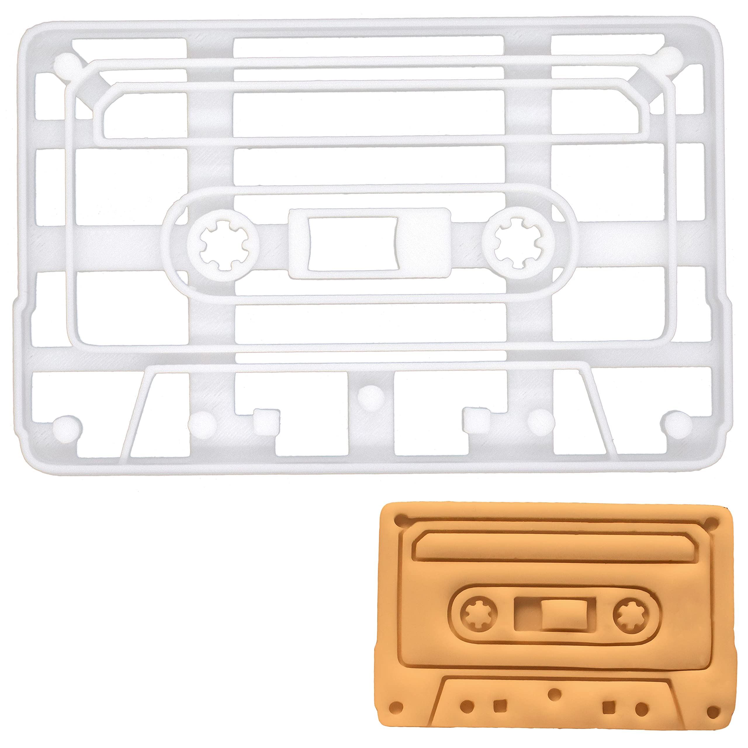 Cassette Tape Cookie Cutter, 1 Piece - Bakerlogy