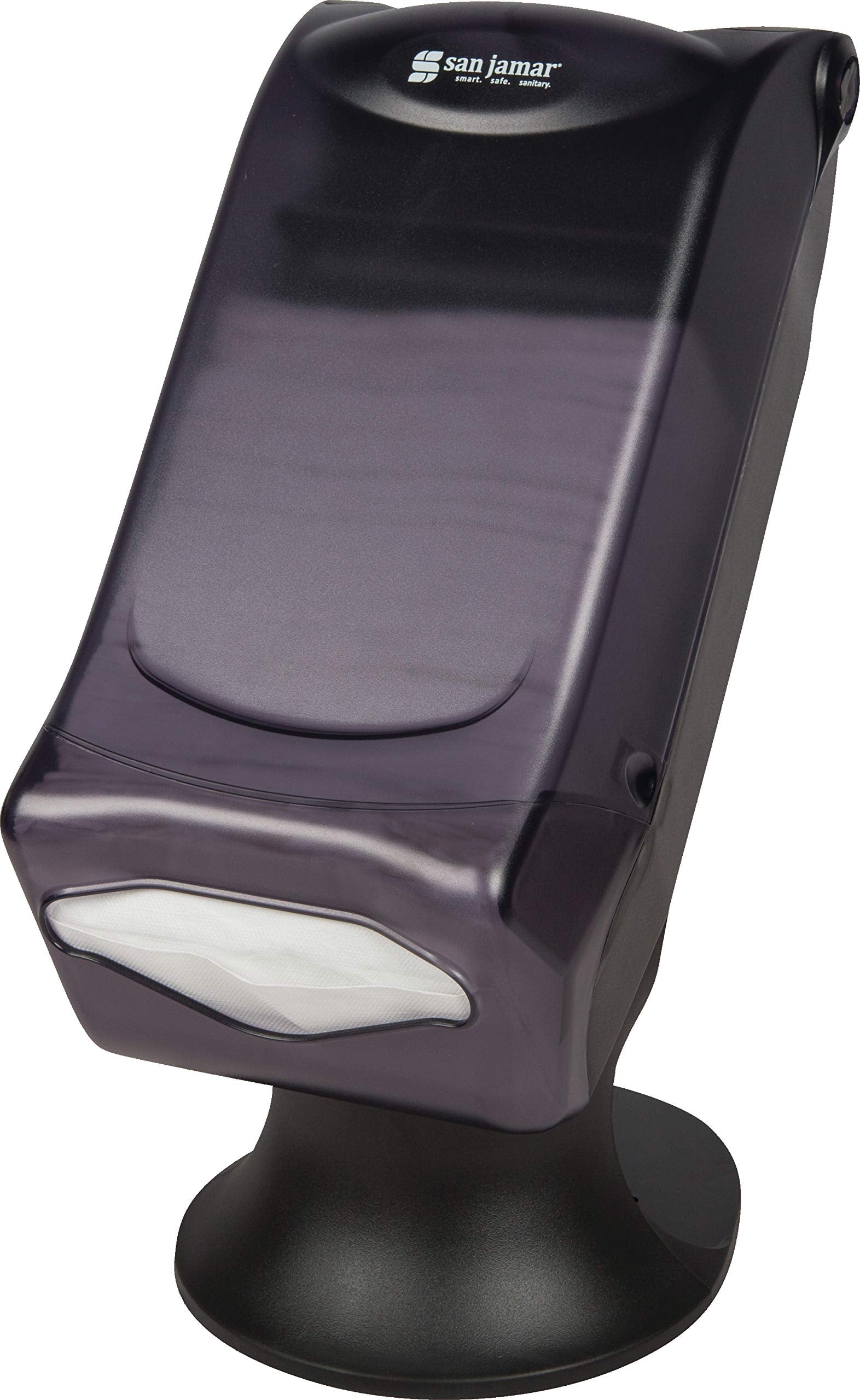 San Jamar - H5005Stbk H5005S Venue Fullfold Control Napkin Dispenser With Stand, 500 Capacity, 8'' Width X 17-1/2'' Height X 13'