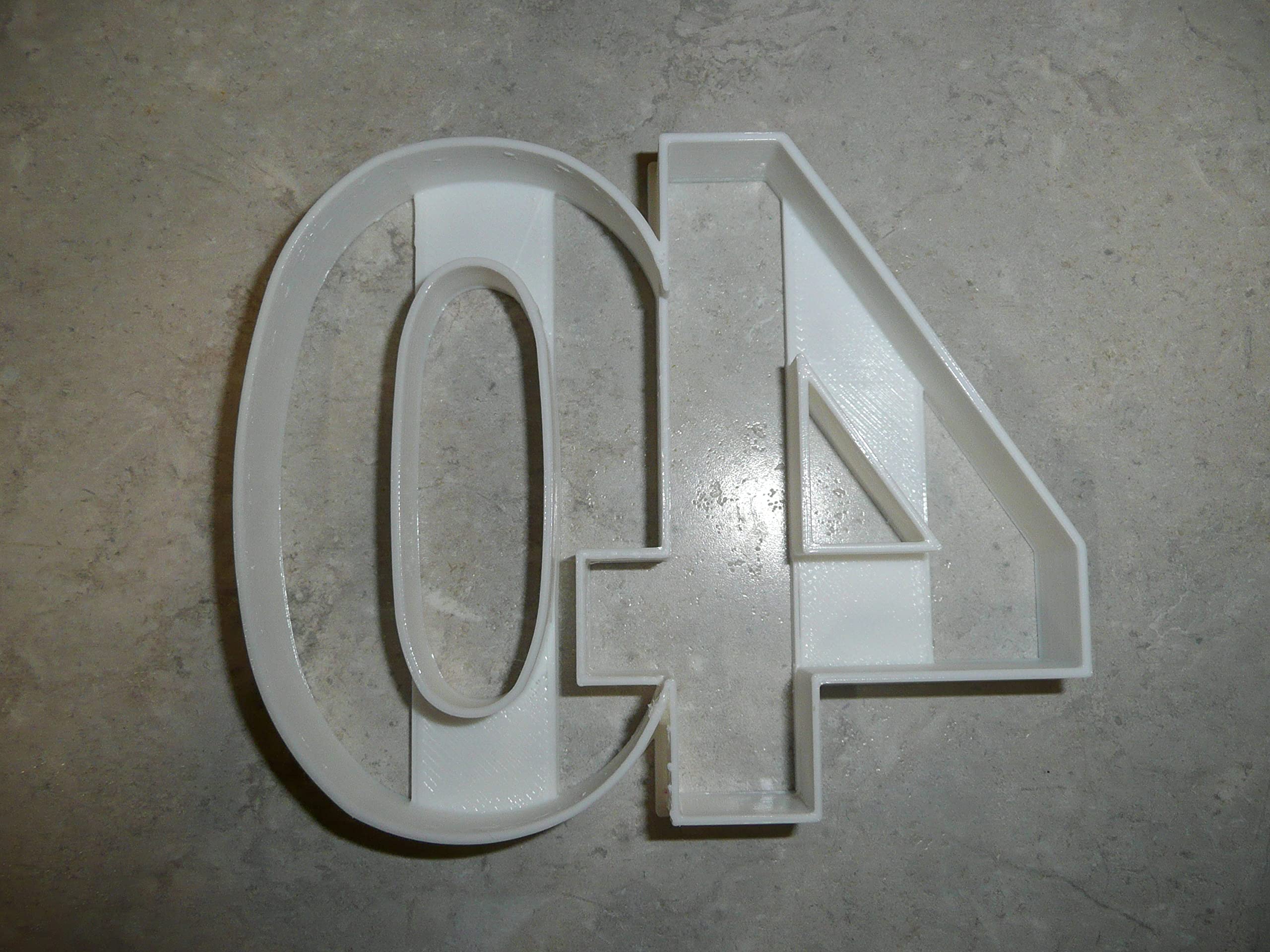 Number 40 Forty Anniversary Birthday Event Cookie Cutter Made In Usa Pr108-40