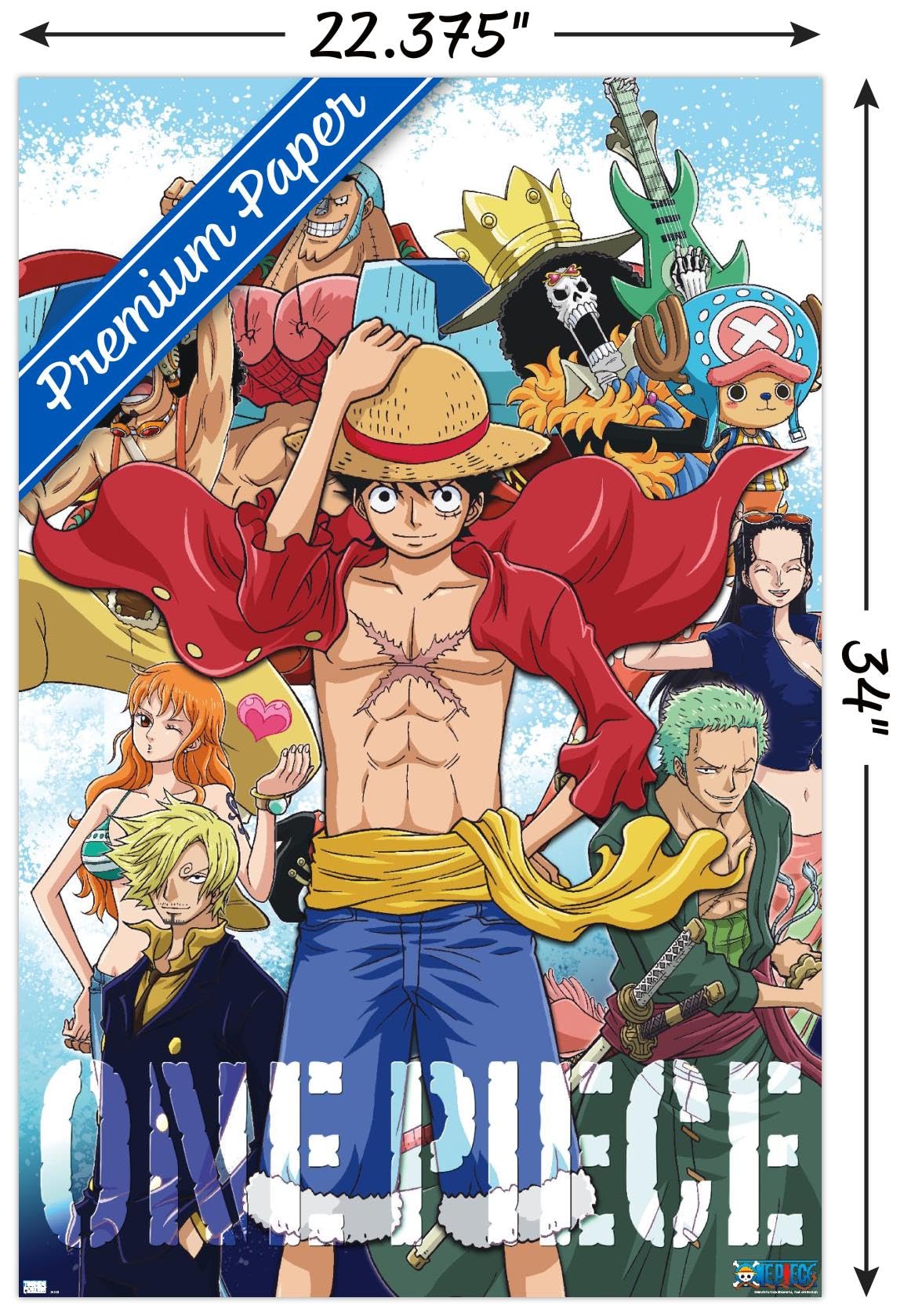 Trends International One Piece - Crew Wall Poster, 34L X 22.4W, Premium Unframed Version