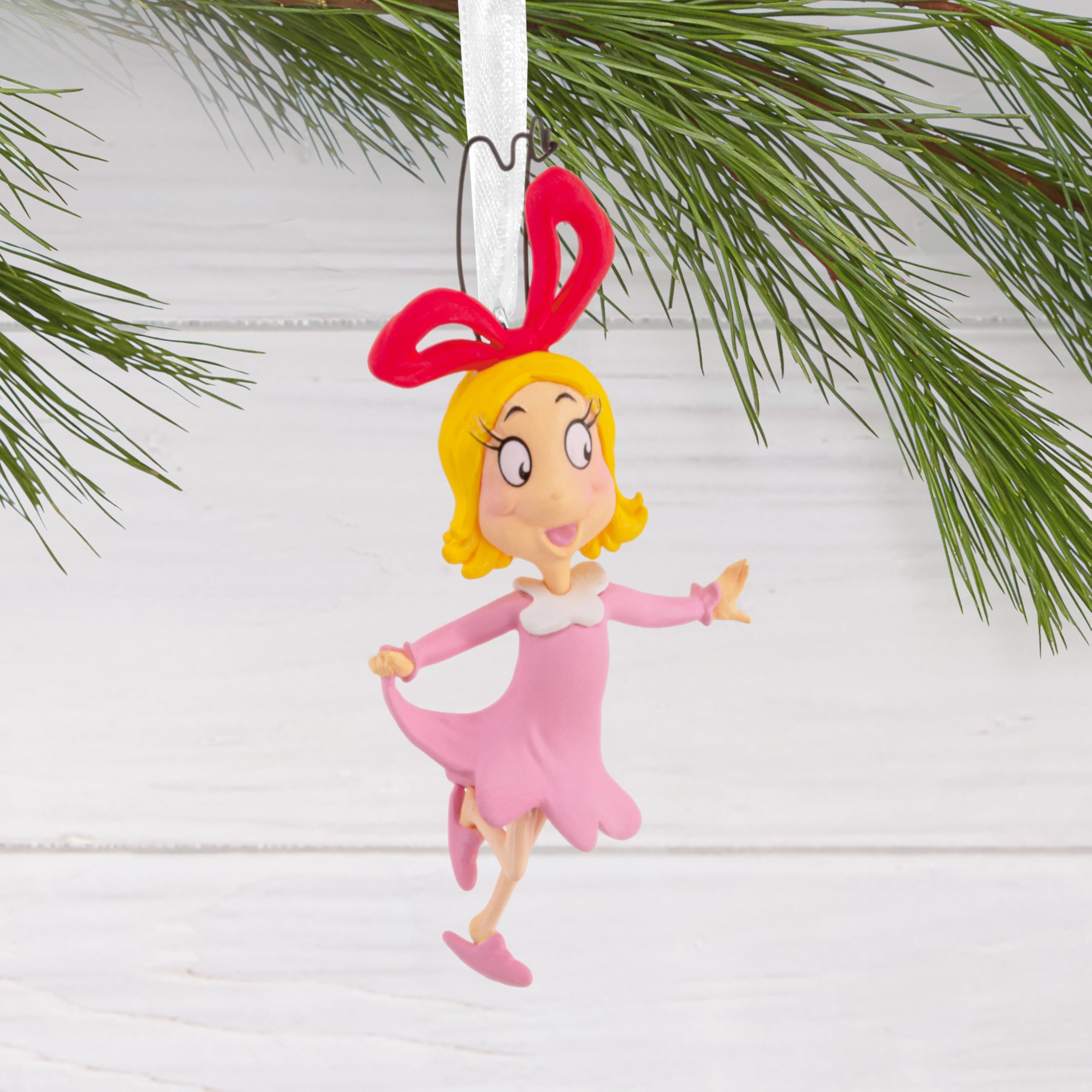 Hallmark Dr. Seuss s How The Grinch Stole Christmas! Cindy-Lou Who Christmas Ornament, Christmas Movie Gifts