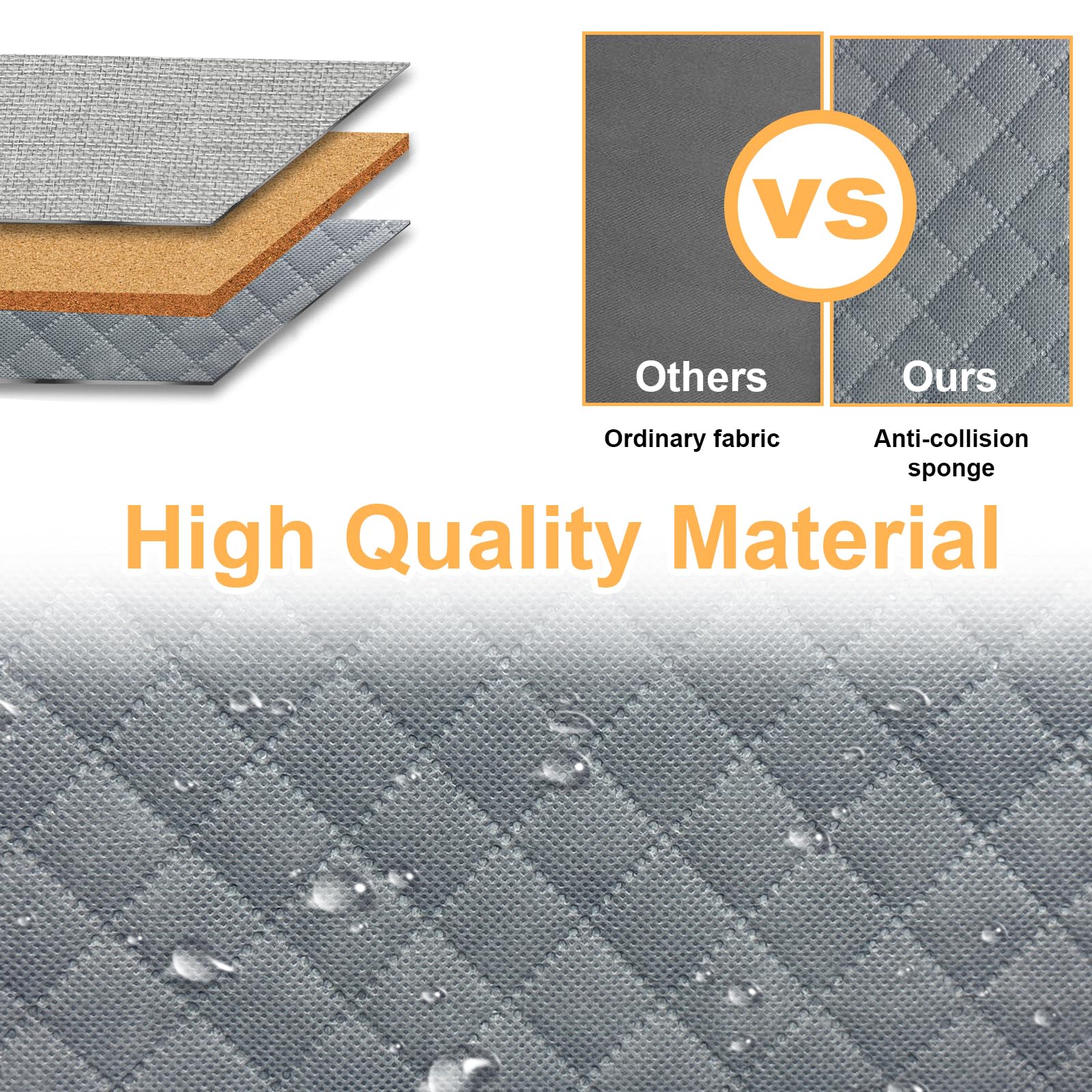 China Storage Containers, 12 Inch Dinner Plate Dish Storage Containers, Hard Shell Quilted Dinnerware Storage Box Case With Lids