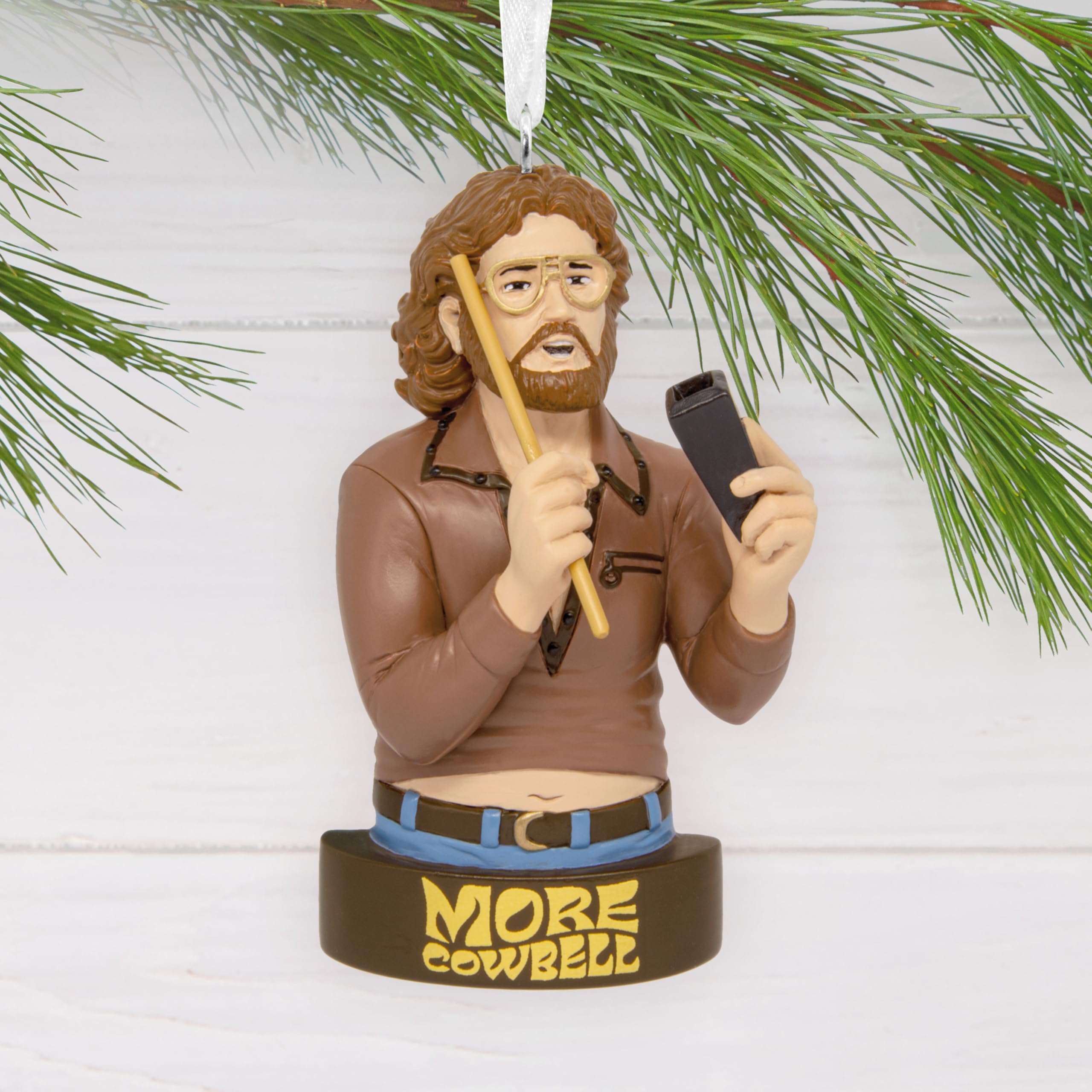 Hallmark Saturday Night Live More Cowbell Christmas Ornament, SNL 50th Gifts