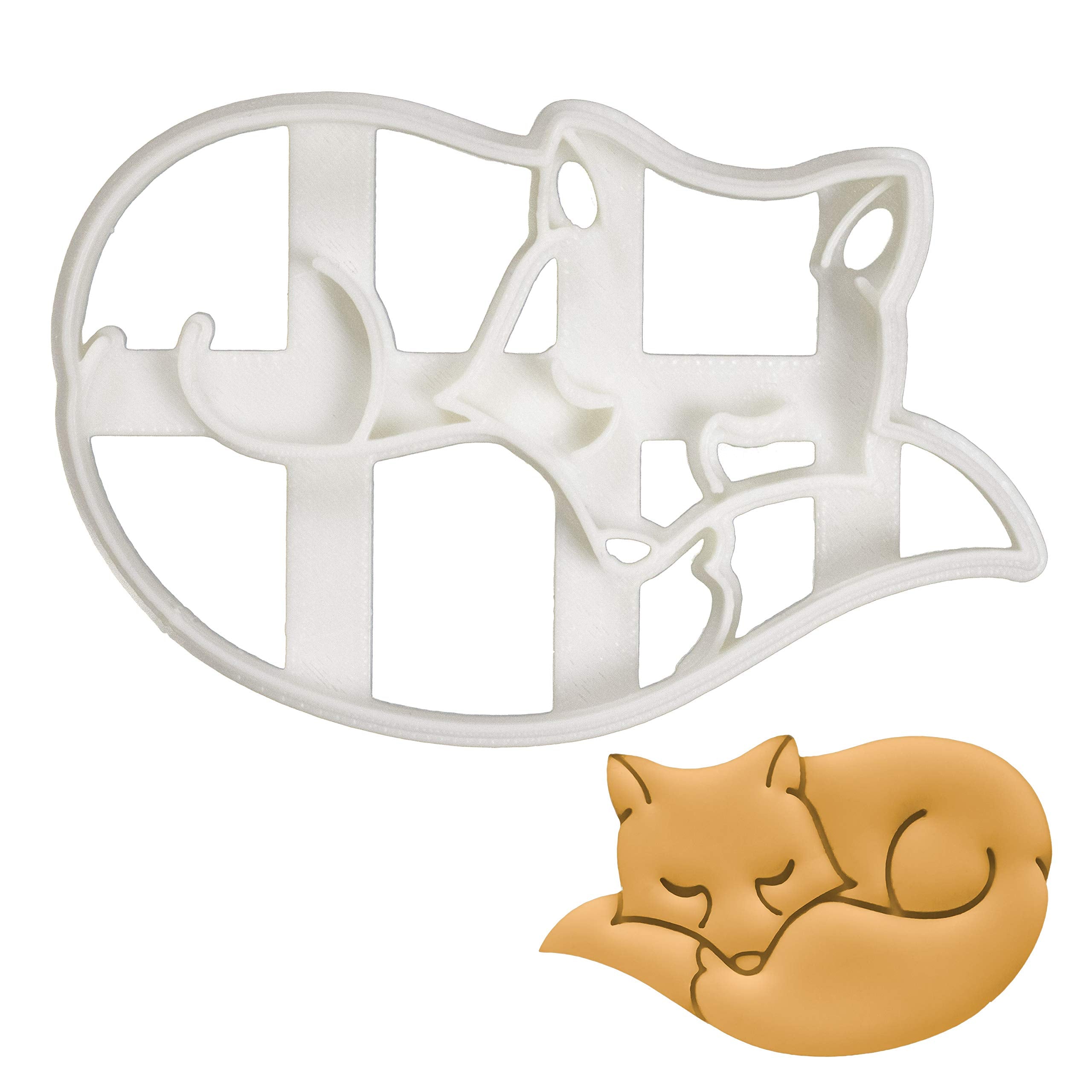 Fox Sleeping Cookie Cutter, 1 Piece - Bakerlogy
