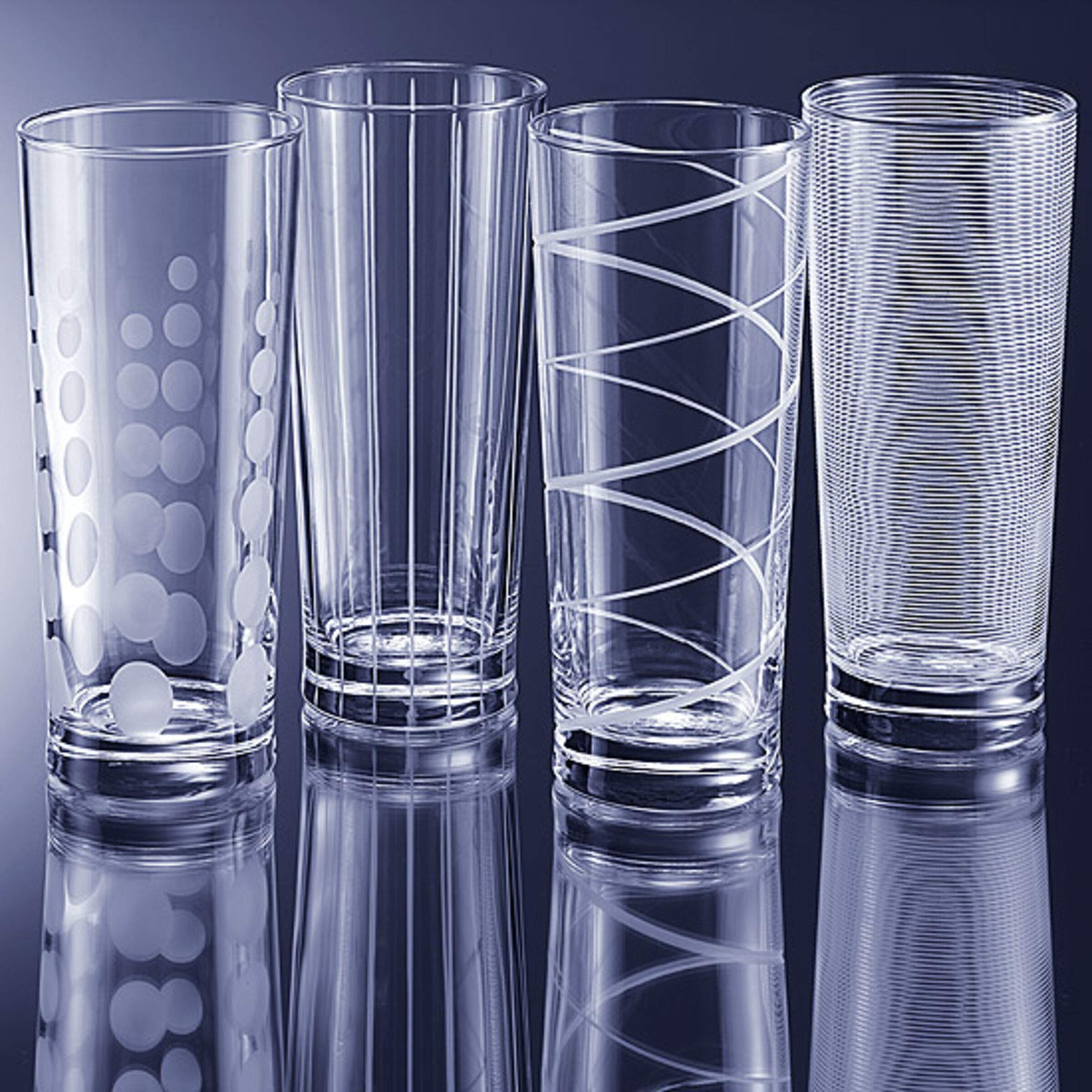 Mikasa Cheers Highball Glass, 19.75-Ounce, Set Of 4