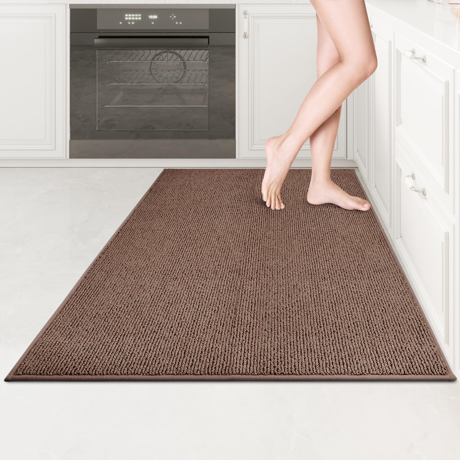 Purrugs Machine Washable Kitchen Rug 32'' X 48'', Non-Slip/Skid Kitchen Runner Rugs & Floor Mats, Super Absorbent Soft Area Rugs