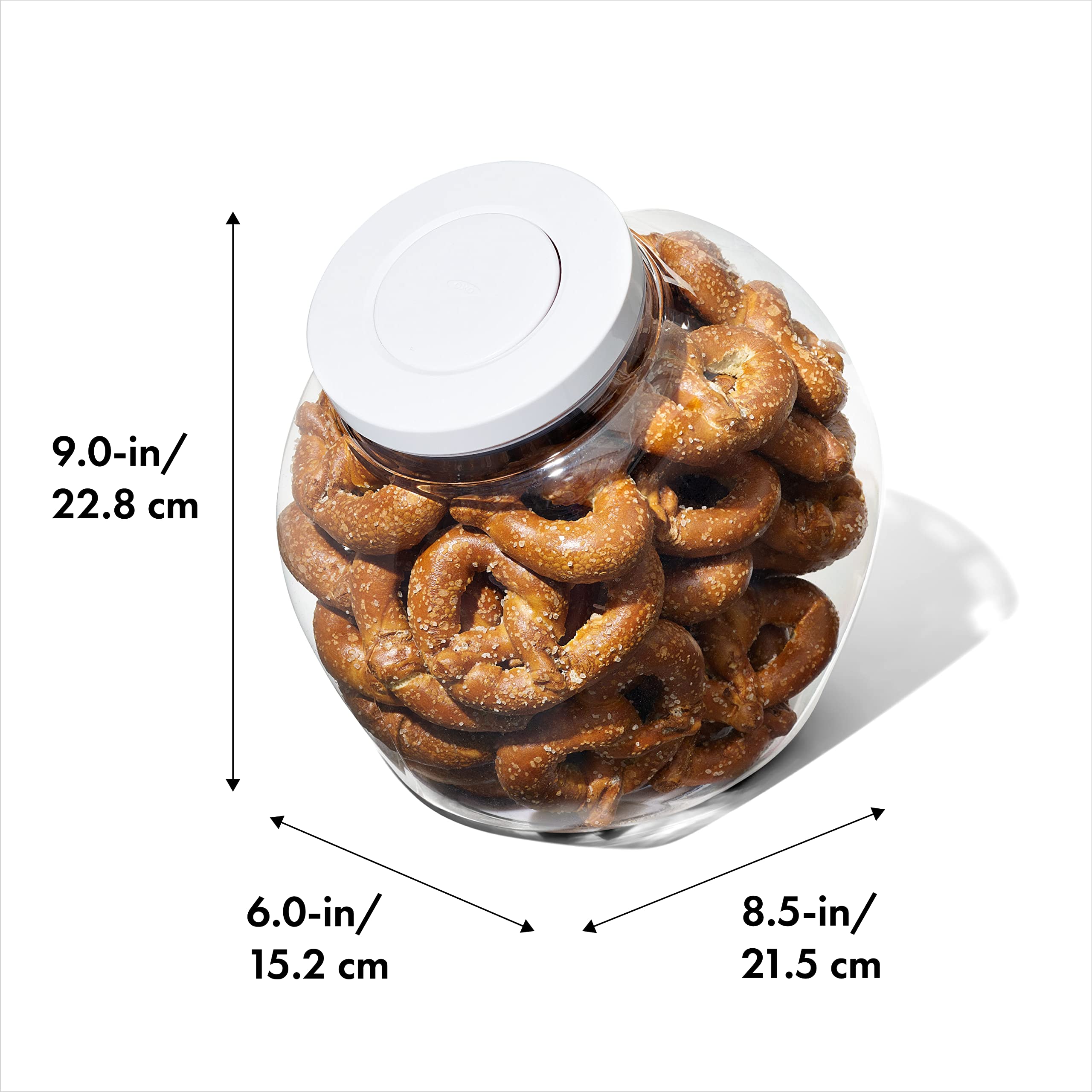 Oxo Good Grips 5.0 Qt Pop Large Jar - Airtight Food Storage- For Cookies And More