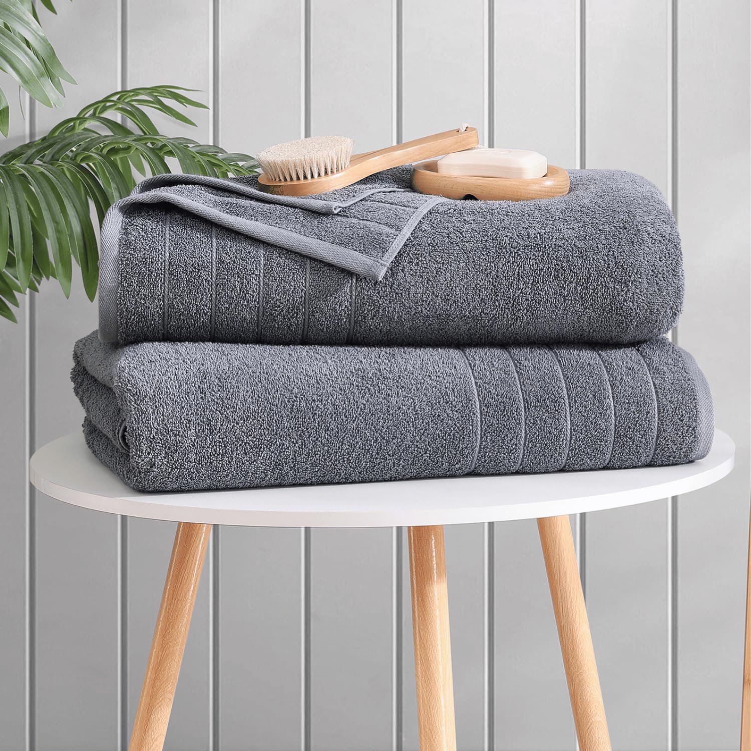 Casa Platino Bath Towels 4 Pack, Large Bath Towel Set(30''X 60''), 100% Ring Spun Cotton Towels, Soft Towels For Bathroom, Absor