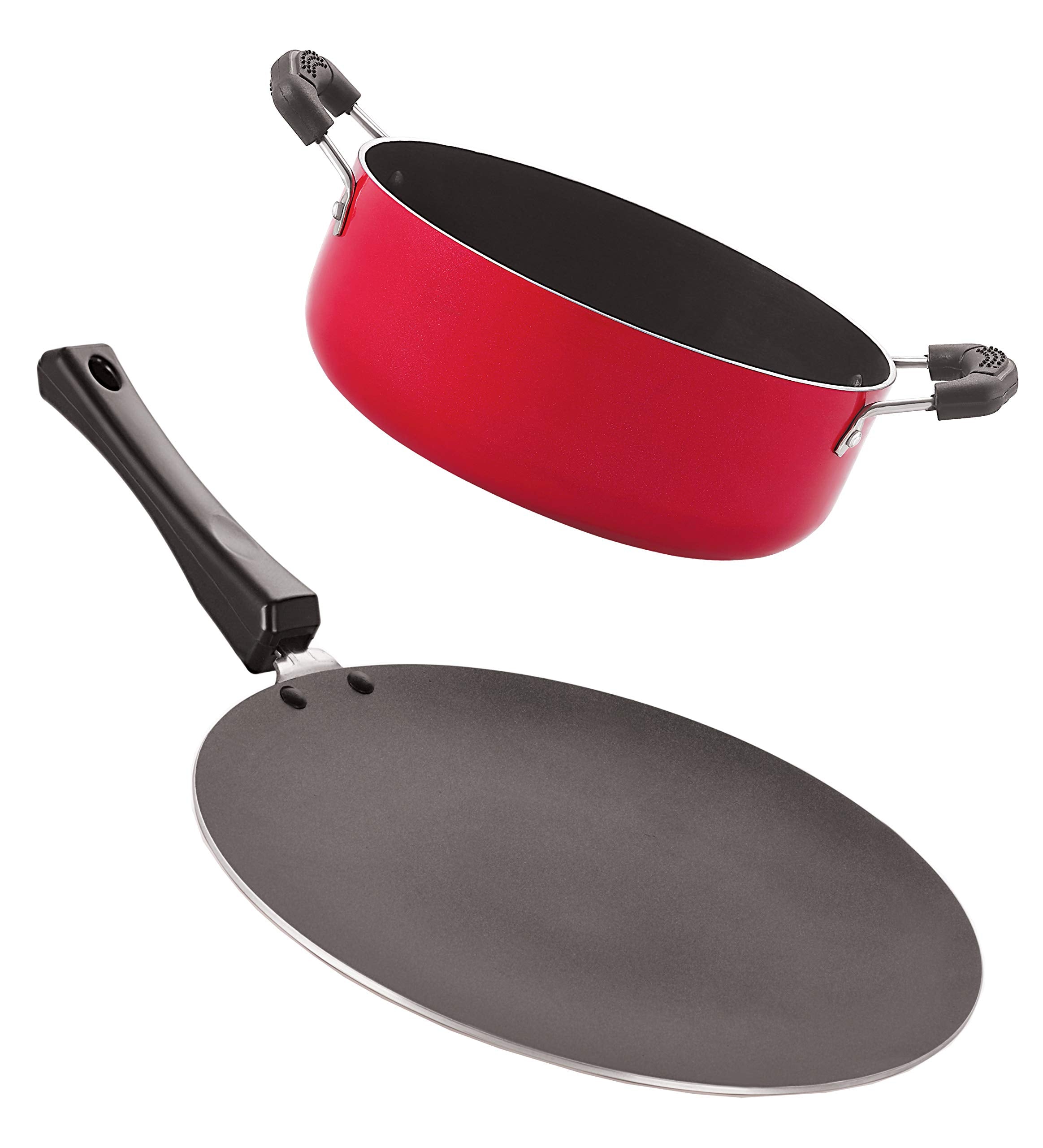 Nirlon Odor Free NonStick Aluminium Kitchenware Combo Item Set