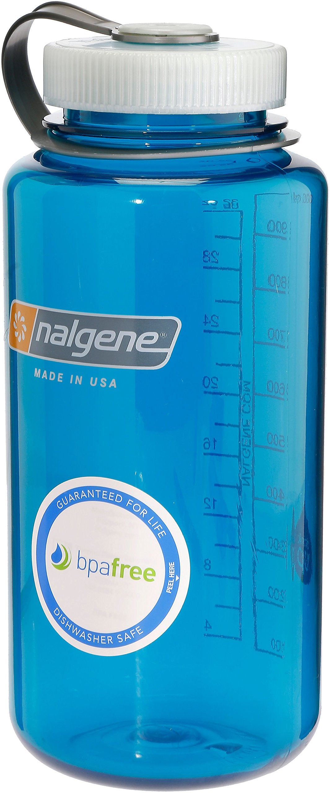 Nalgene Tritan Wide Mouth BPA-Free Water Bottle  Trout Green  32-Ounces