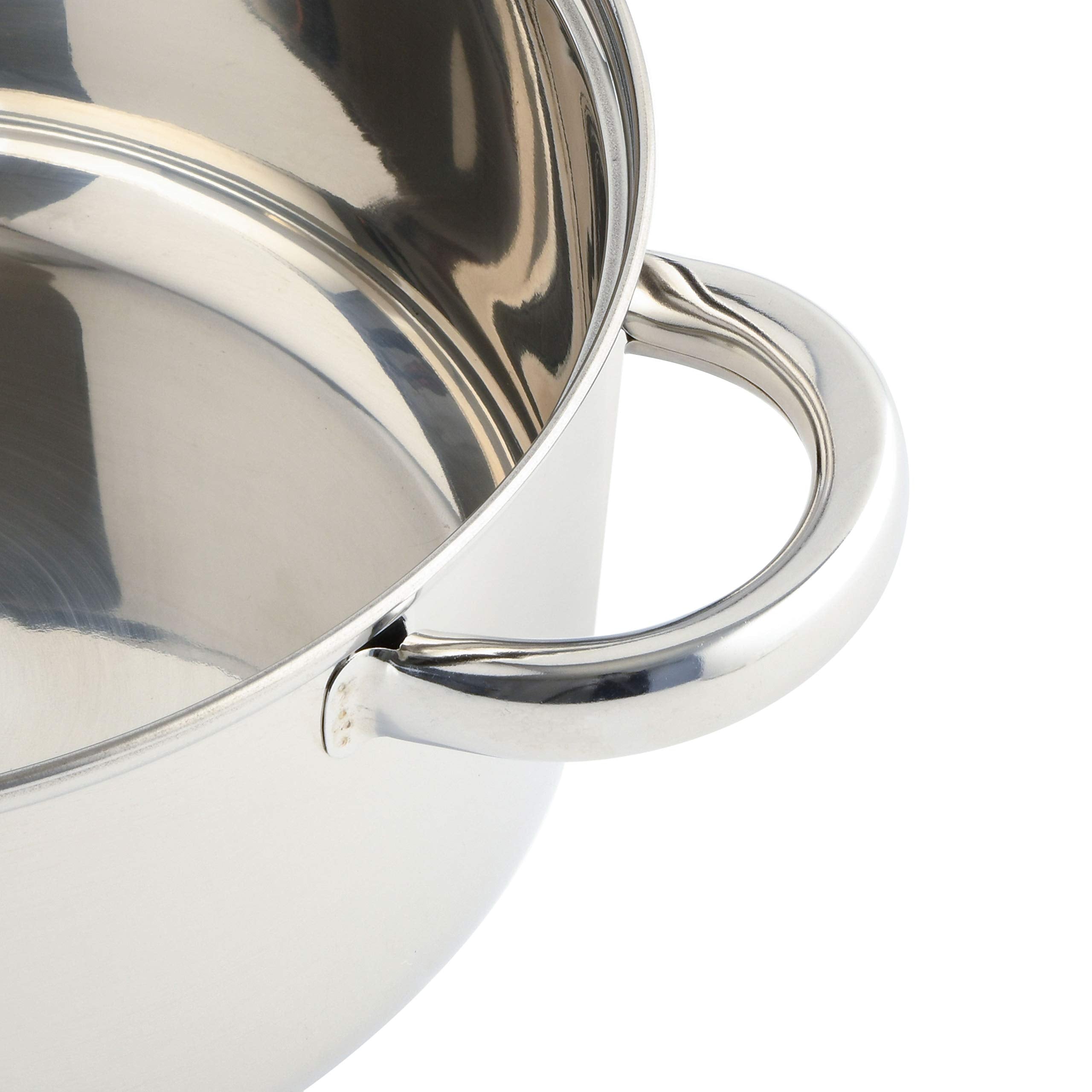 Gibson Home Landon 7 Piece Cookware Set,Stainless Steel