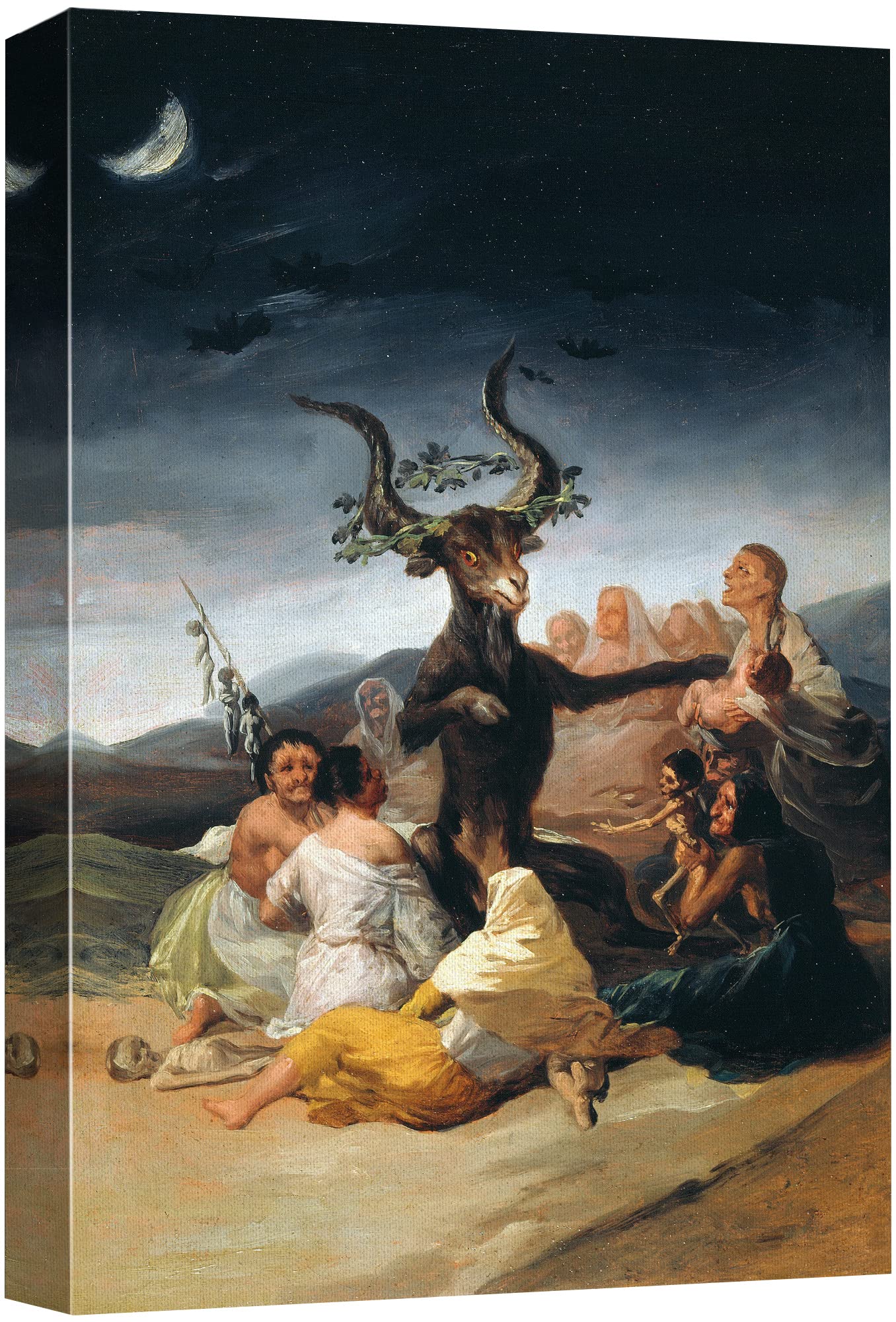 Wall26 Canvas Print Wall Art The Sabbath Of Witches By Francisco Goya People Historic Illustrations Fine Art Traditional Scenic