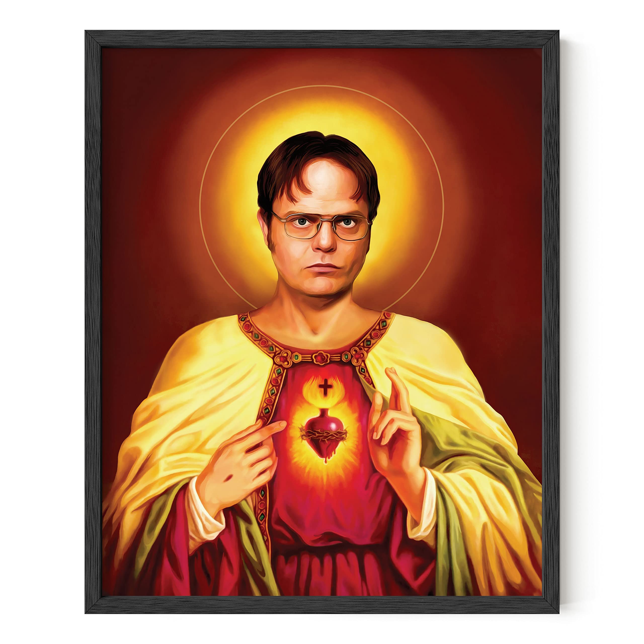 Haus And Hues The Office Dwight Schrute Poster - The Office Tv Show Wall Art, Funny Wall Decor, The Office Tv Show Merchandise M