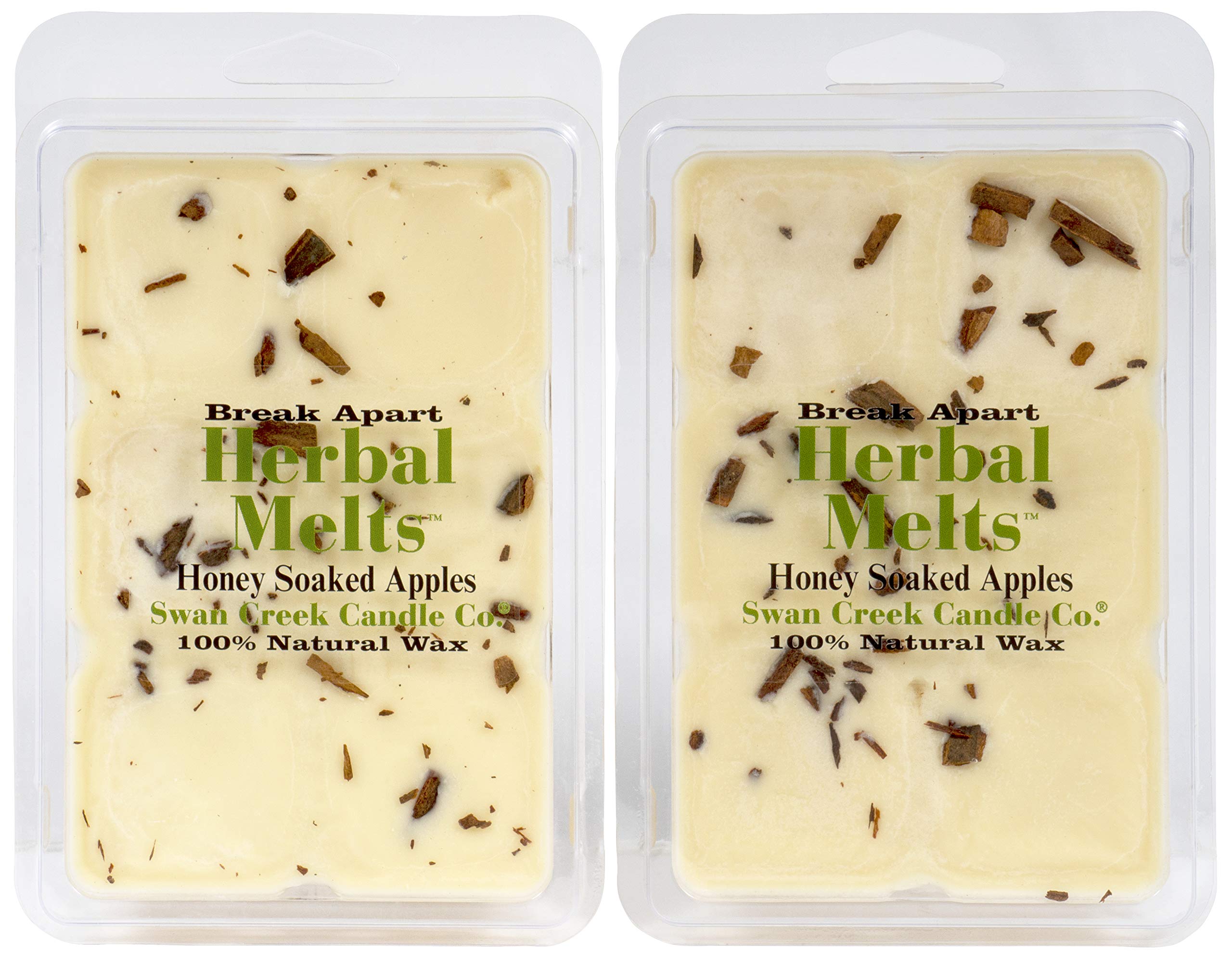Swan Creek Natural Wax Drizzle Melts - White Peach & Clove - 2 Pack (294-02)