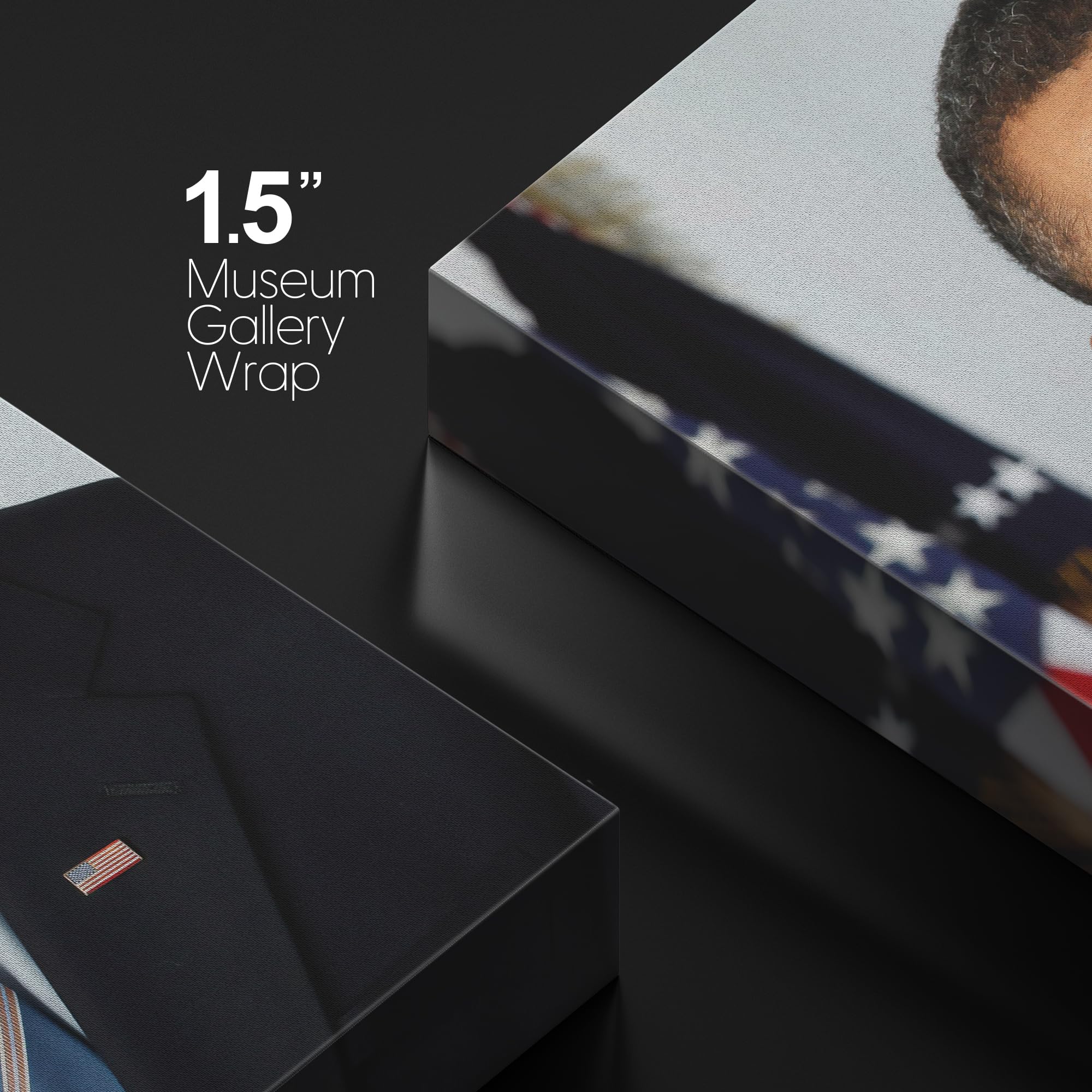 Wall26 Canvas Print Wall Art 44Th President Of The United States Barack Obama Historic Classic Photography Realism Traditional P
