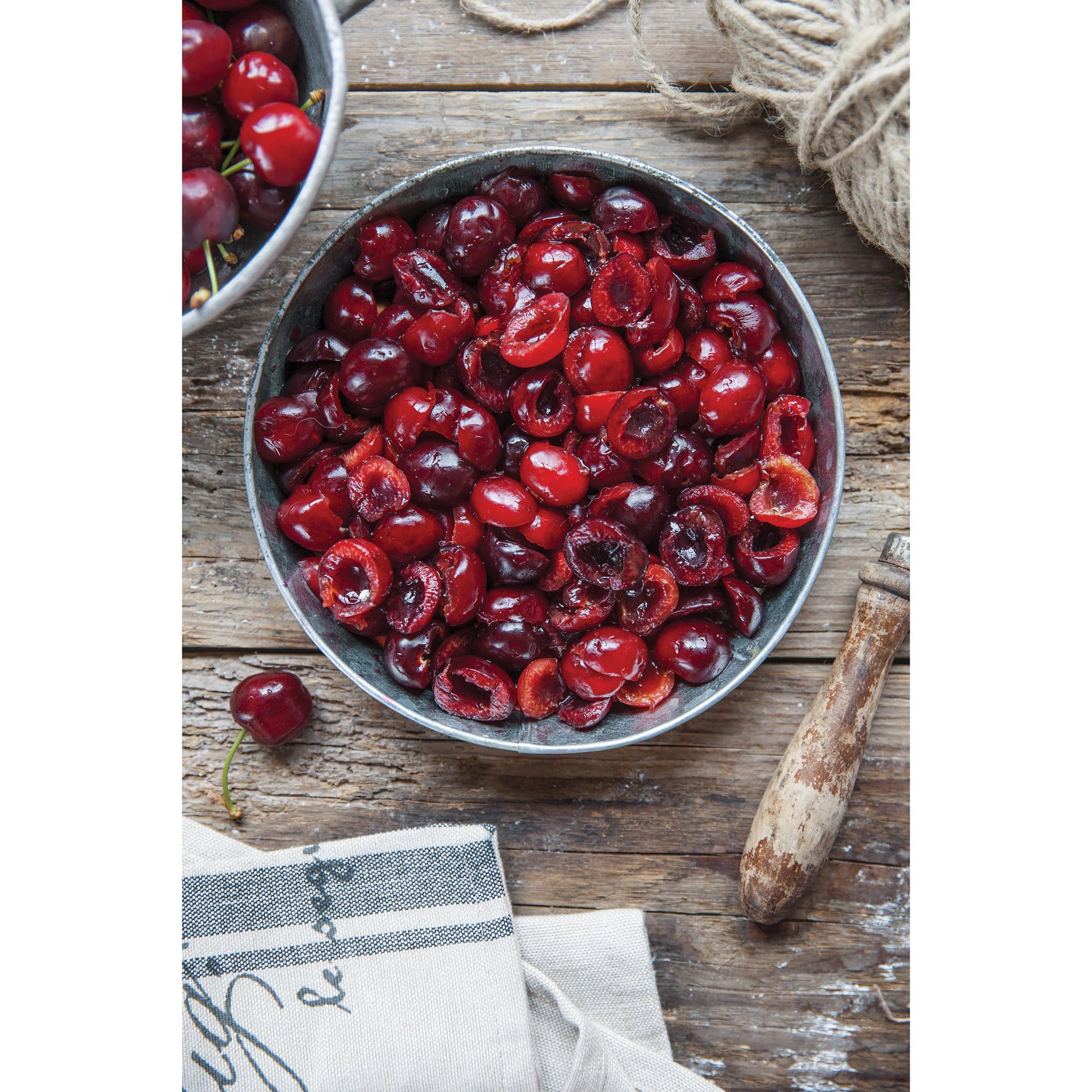 Mrs. Andersons Baking Cherry Pitter, Chrome-Plated Zinc Alloy