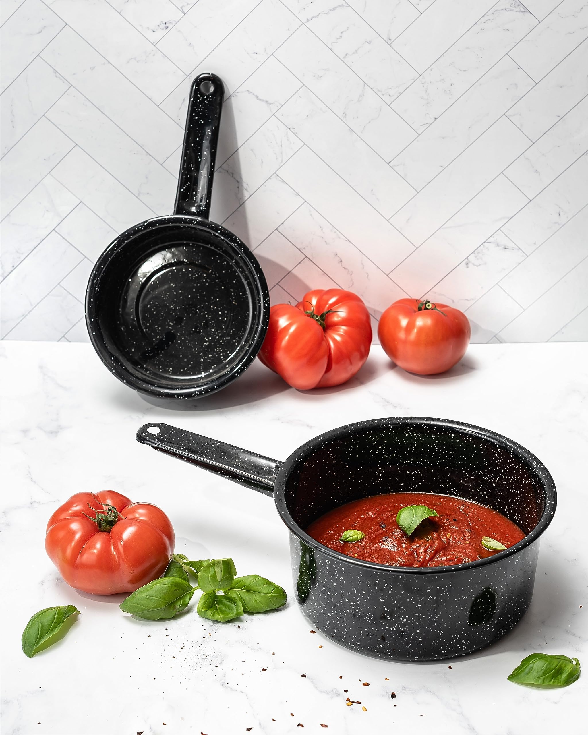 Granite Ware Open Saucepan  1-Quart