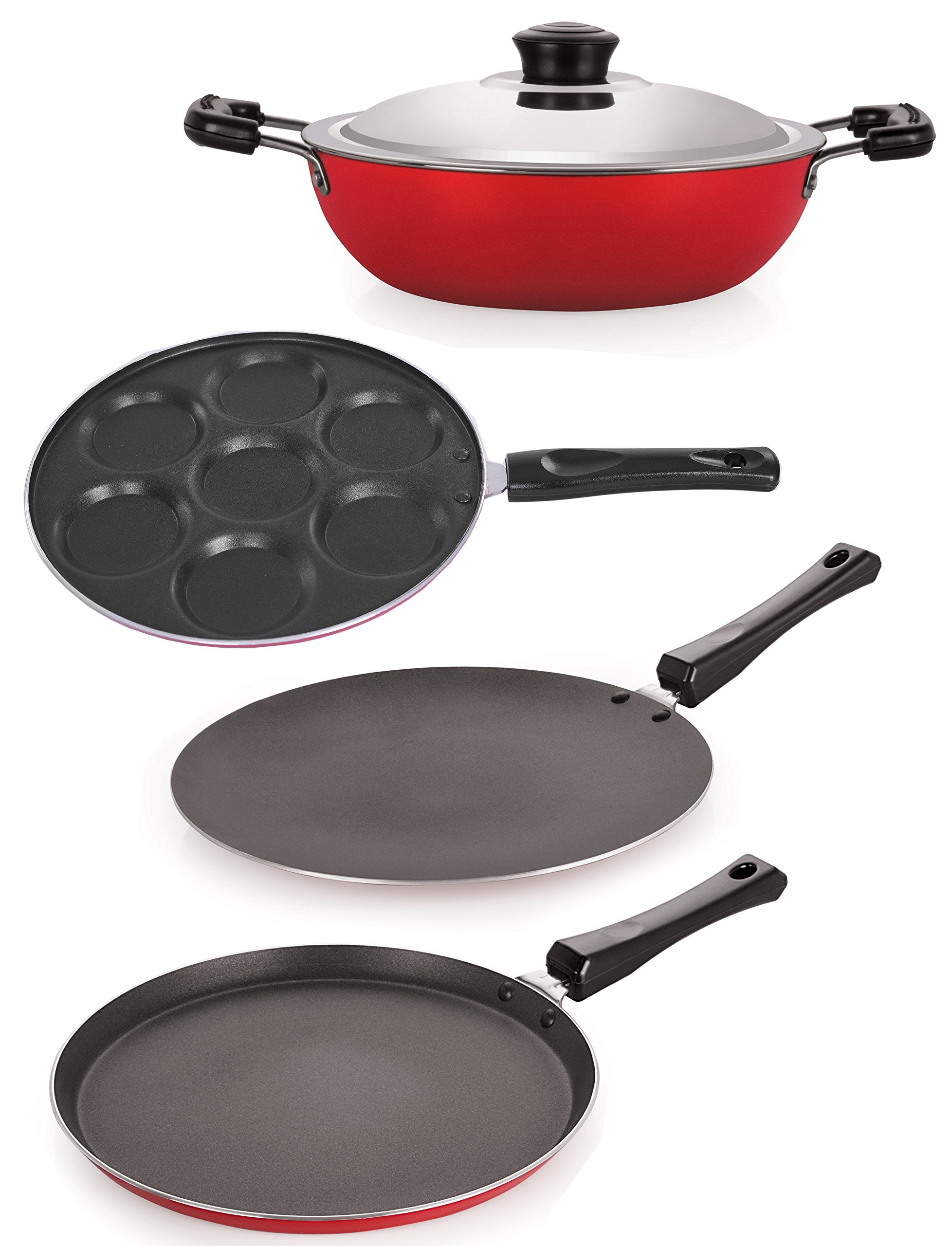 Nirlon NonStick Kitchen Cooking Combo Item Gift Set