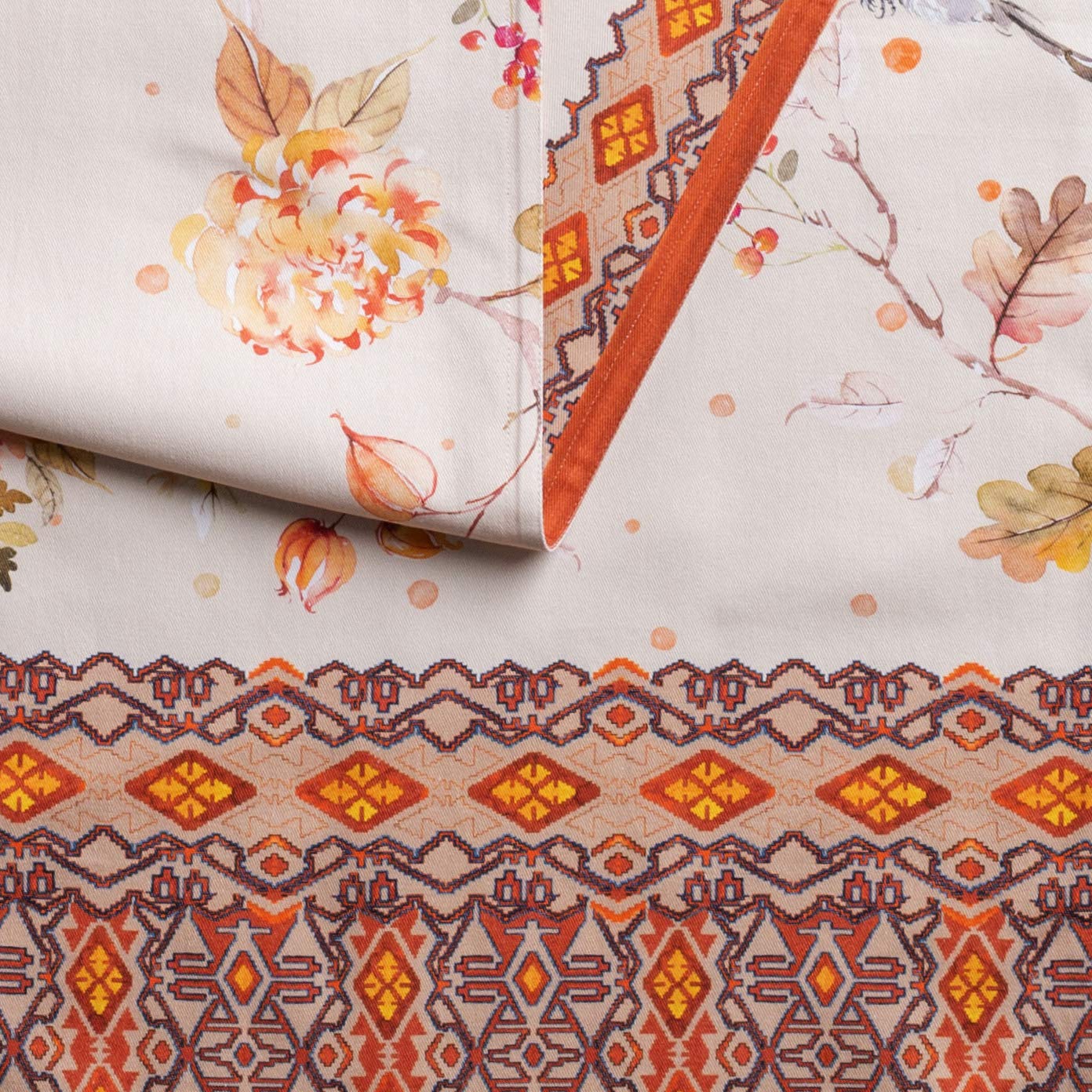 Maison D' Hermine Tablerunner 100% Cotton 14.50Inch X 108Inch Decorative Table Runner Table Runners, Dining, Holidays, Kelim - P