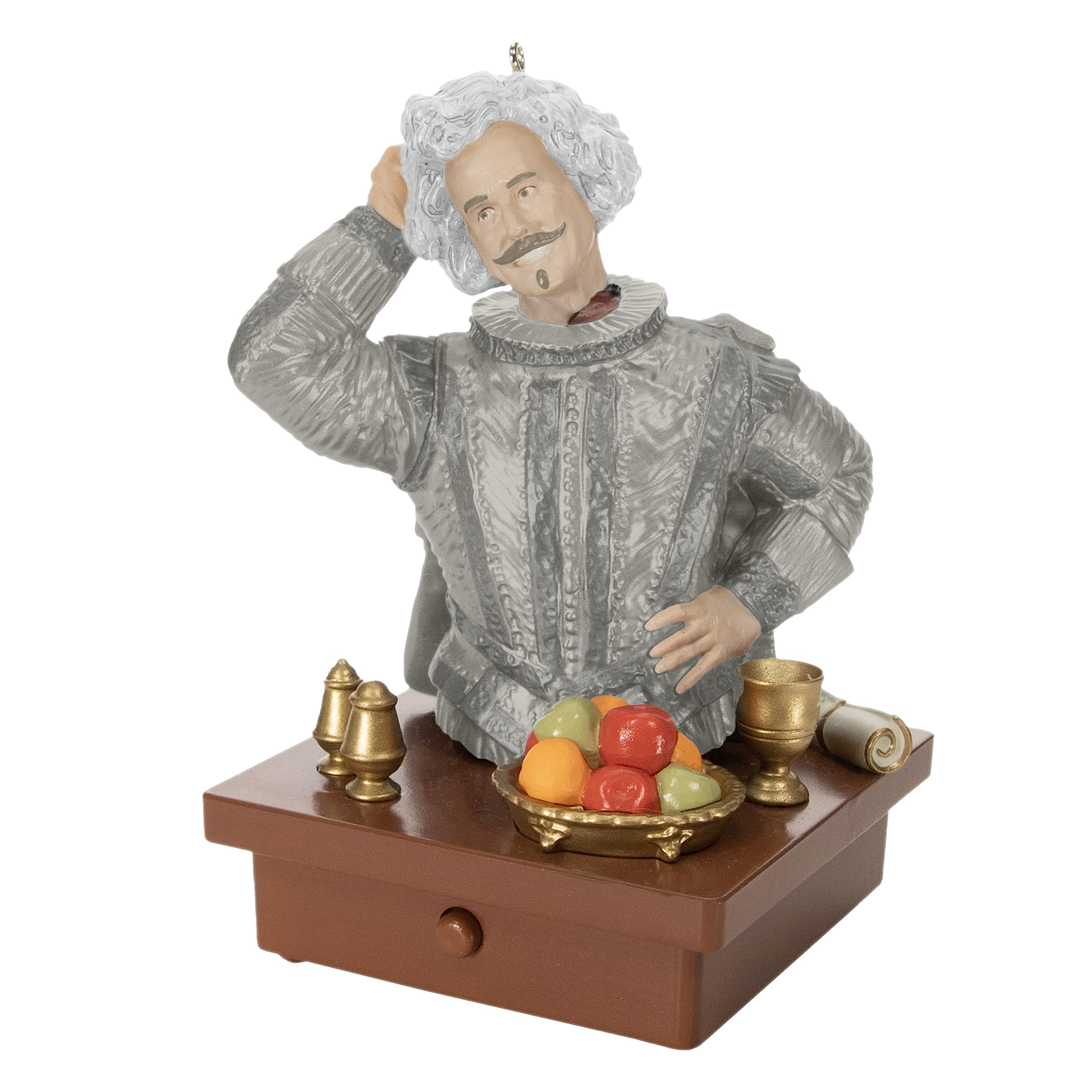 Hallmark Keepsake Christmas Ornament 2023, Harry Potter Ornament, Nearly Headless Nick Ornament with Light and Sound, Gifts for 