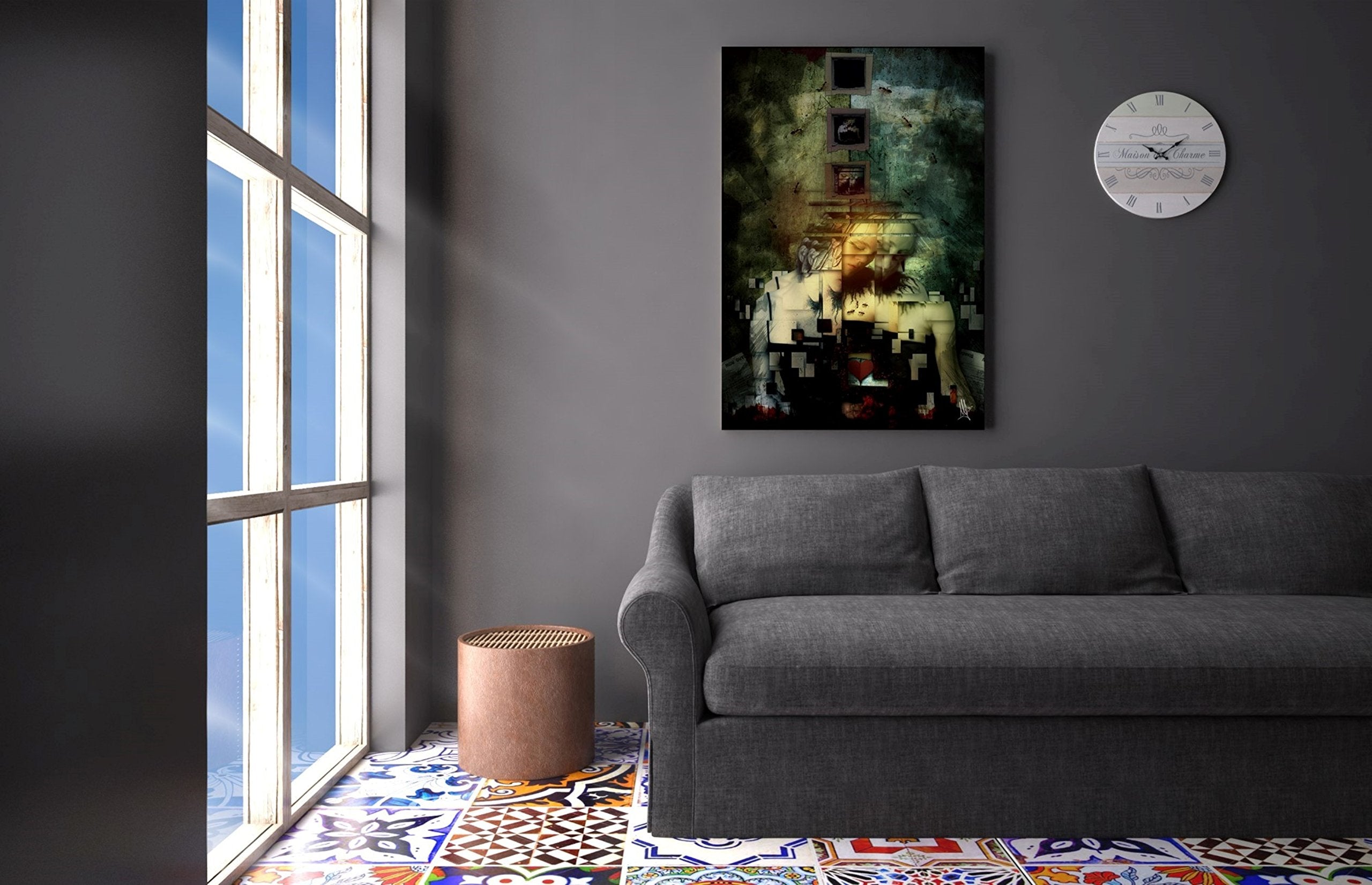 Cortesi Home 'Divided' By Mario Sanchez Nevado, Canvas Wall Art, 26''X40''