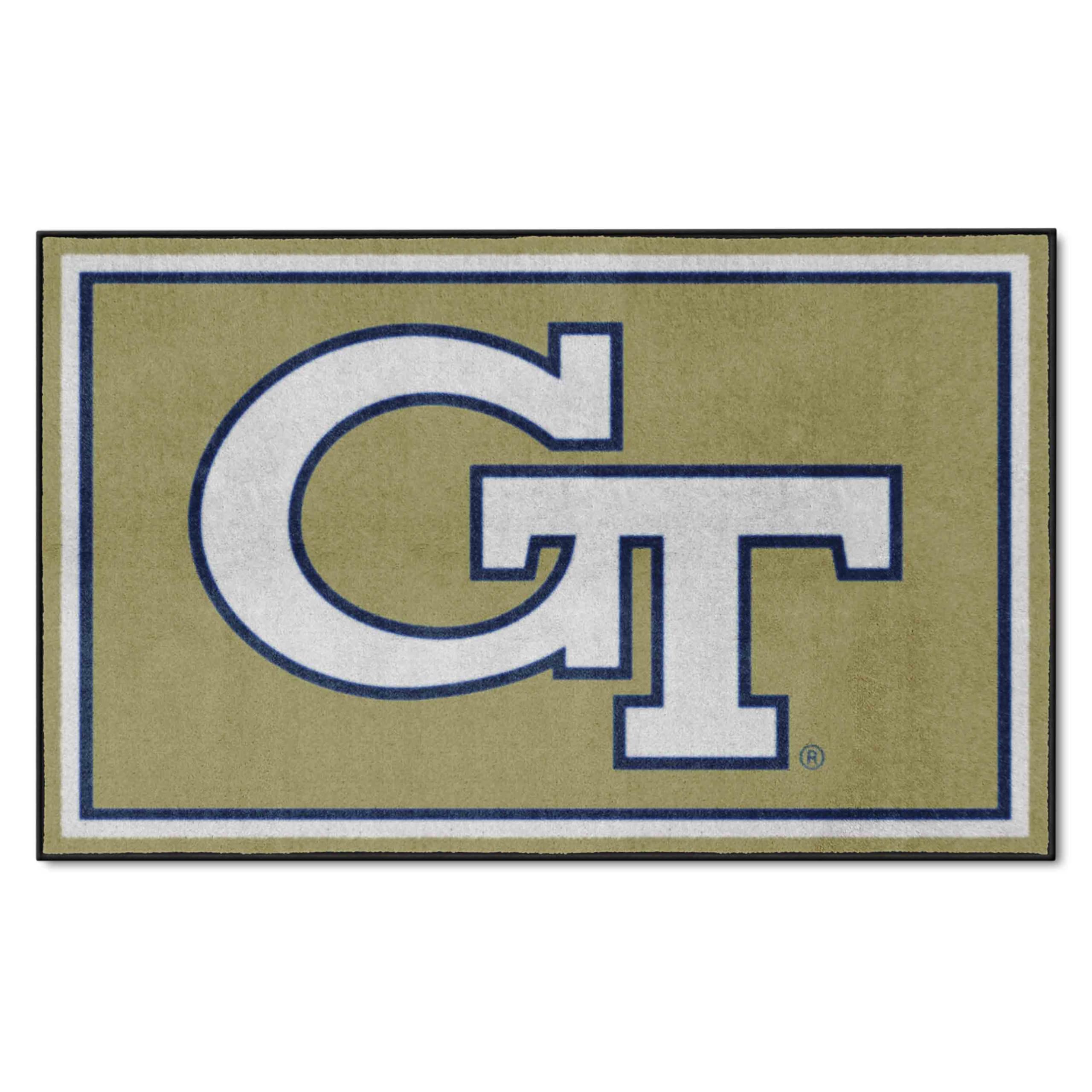 Fanmats 6988 Georgia Tech Yellow Jackets Nylon Rug