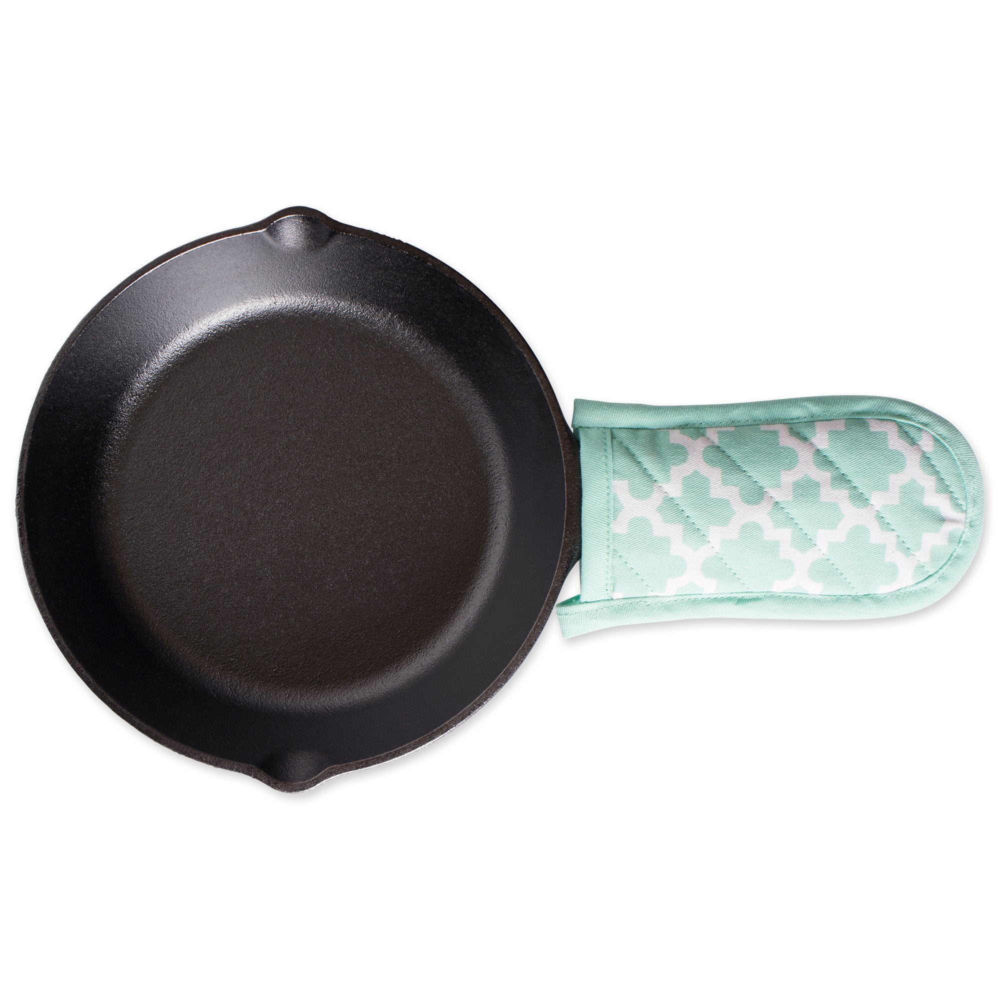 Dii Lattice Basics Collection Kitchen Essentials, Pan Handle Set, Aqua, 3, Piece