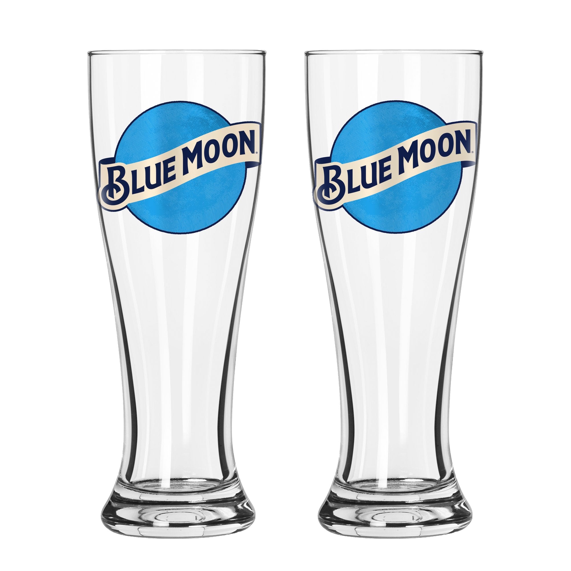 Boelter Brands Blue Moon Signature Pilsner Set, 16-Ounce, 2-Pack
