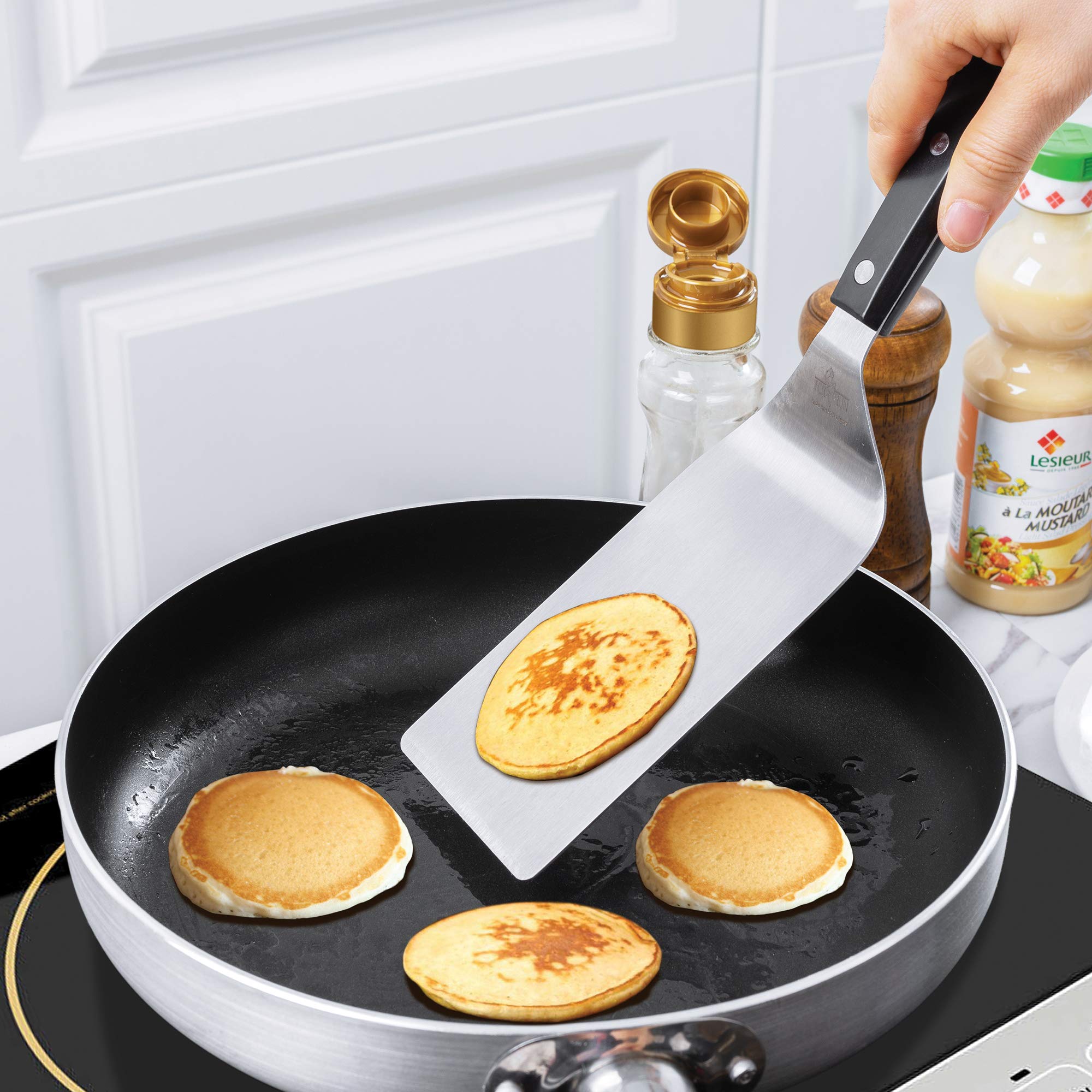 Fox Run Medium Turner/Spatula  Stainless Steel  12-Inch  Metallic