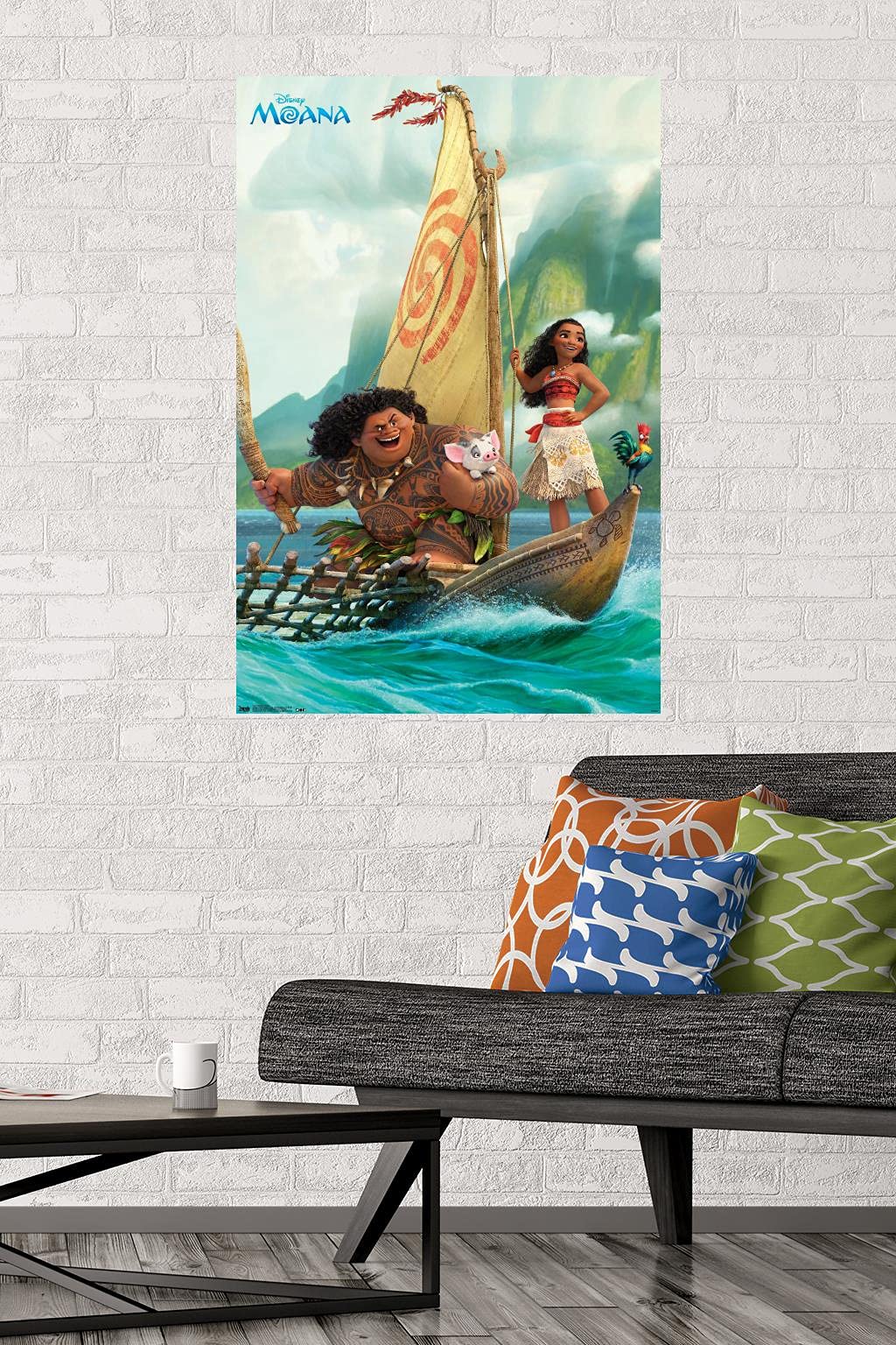 Trends International Moana-Group Premium Wall Poster, 22.375'' X 34''