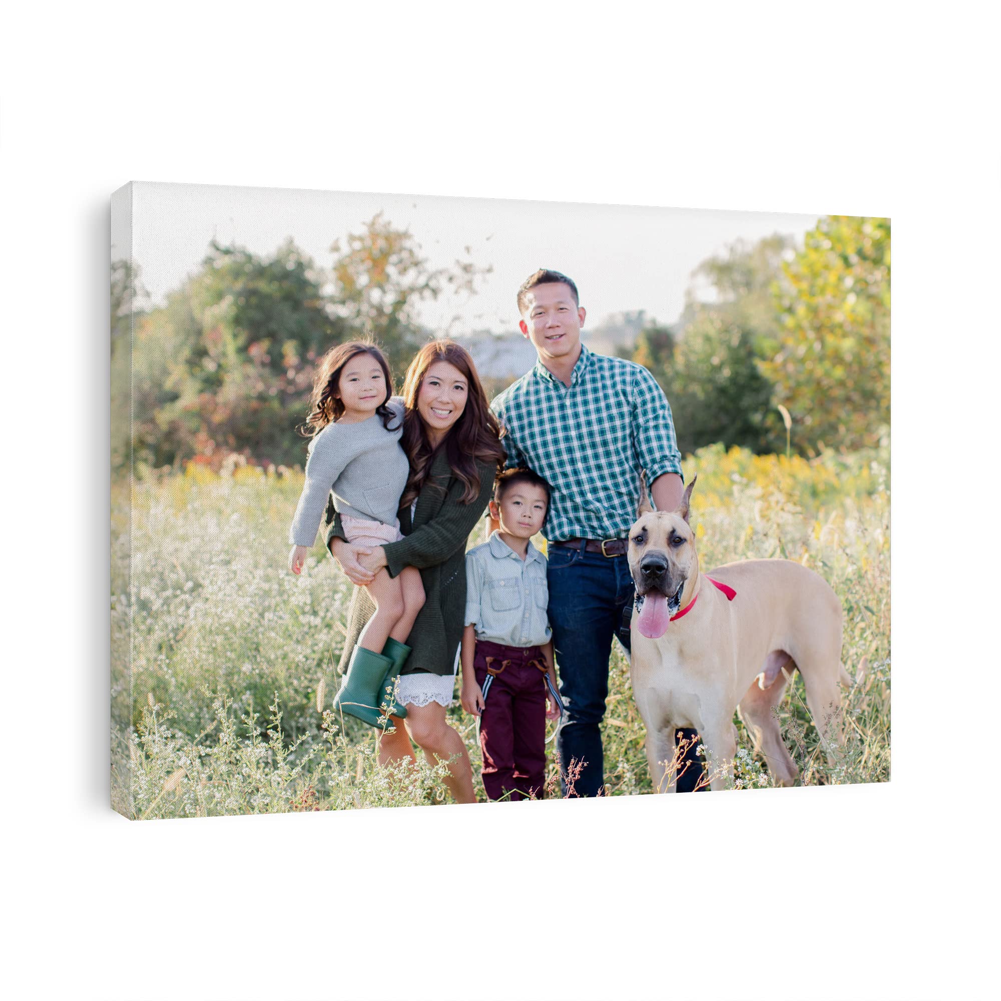Let'S Make Memories Custom Photo Canvas - Personalized Home D  Cor - Landscape - Premium Quality Wall Art - 14X11