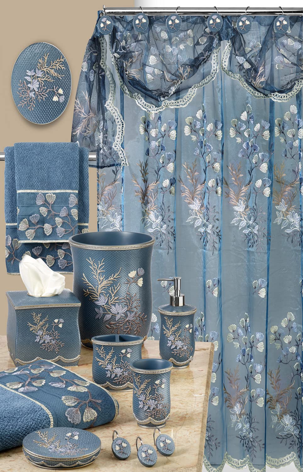 Zahari Home Capri Bathroom Towel Set 3 Piece Towel Bath Towel, Hand Towel And Wash Towel Modern Decor Beautiful Unique Design St