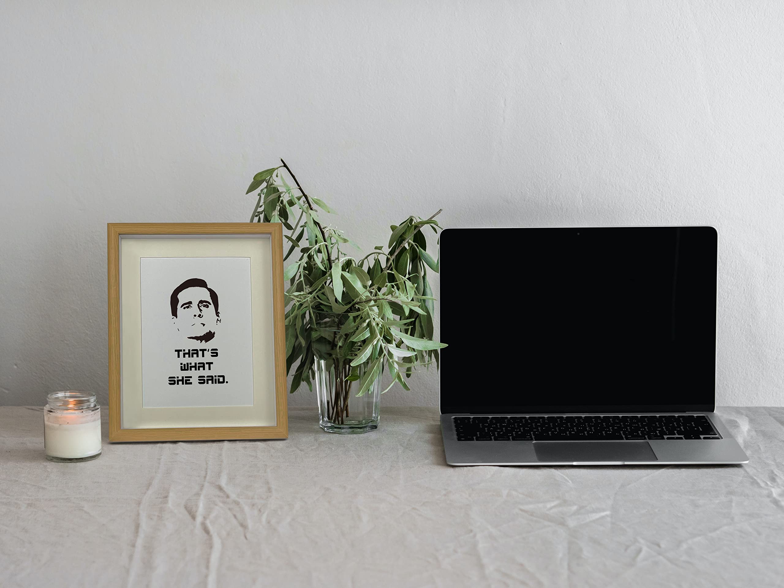 The Office Merchandise Motivational Photo Frame Inspirational Wall Art For The Office Decor The Office Quote Poster For Coworker