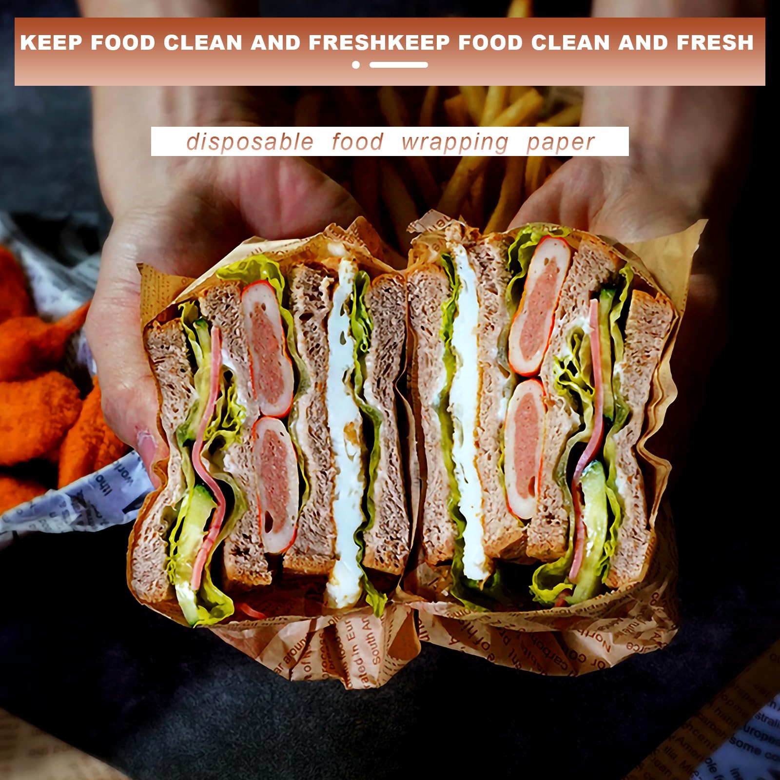 200 Pcs Deli Wax Paper Sheets For Food Basket Liners 10 X 10 Inch Old Newspaper Style Printed Greaseproof Deli Paper For Wrappin