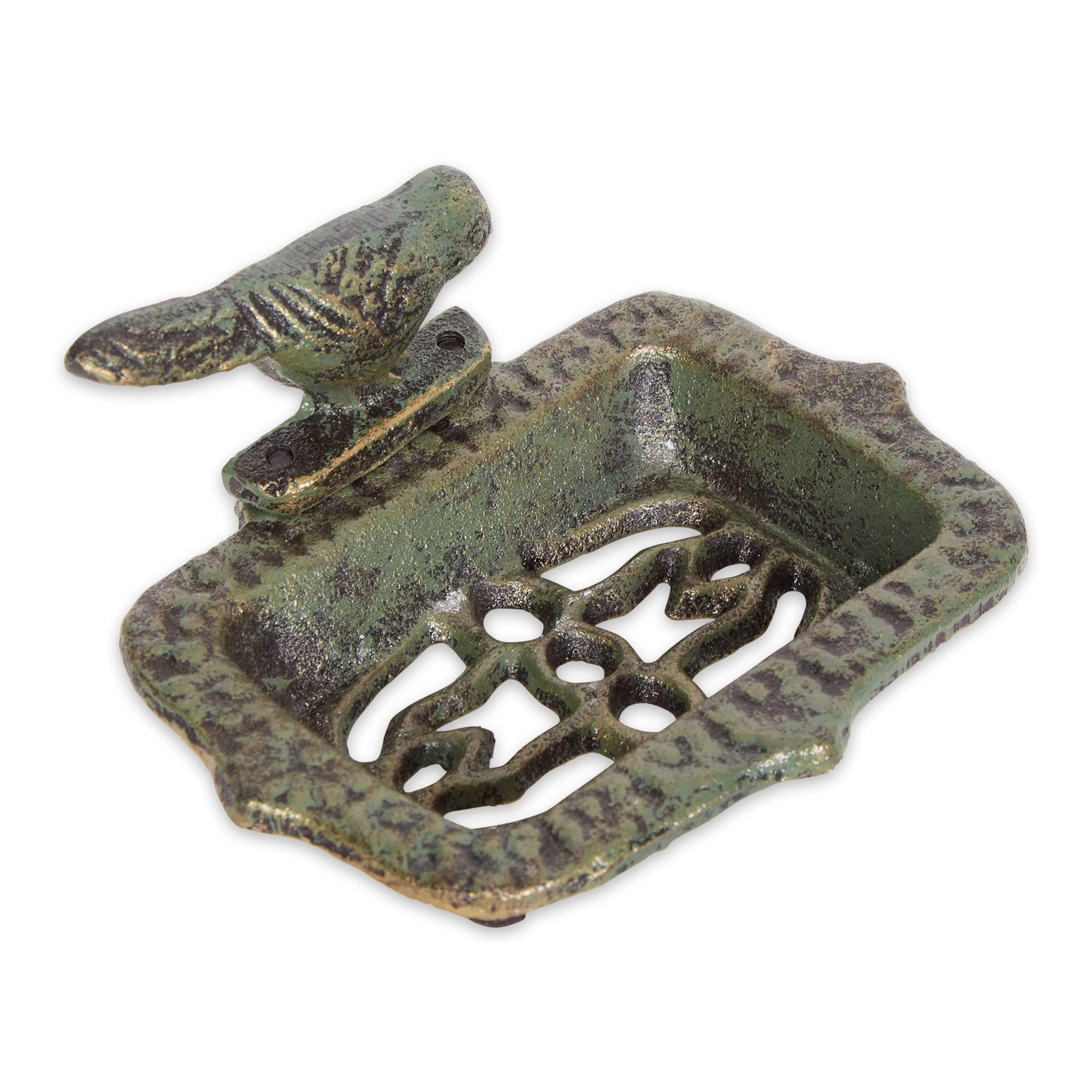 Accent Plus Songbird Cast Iron Soap Dish 5.62L X 4.33W X 2.95H