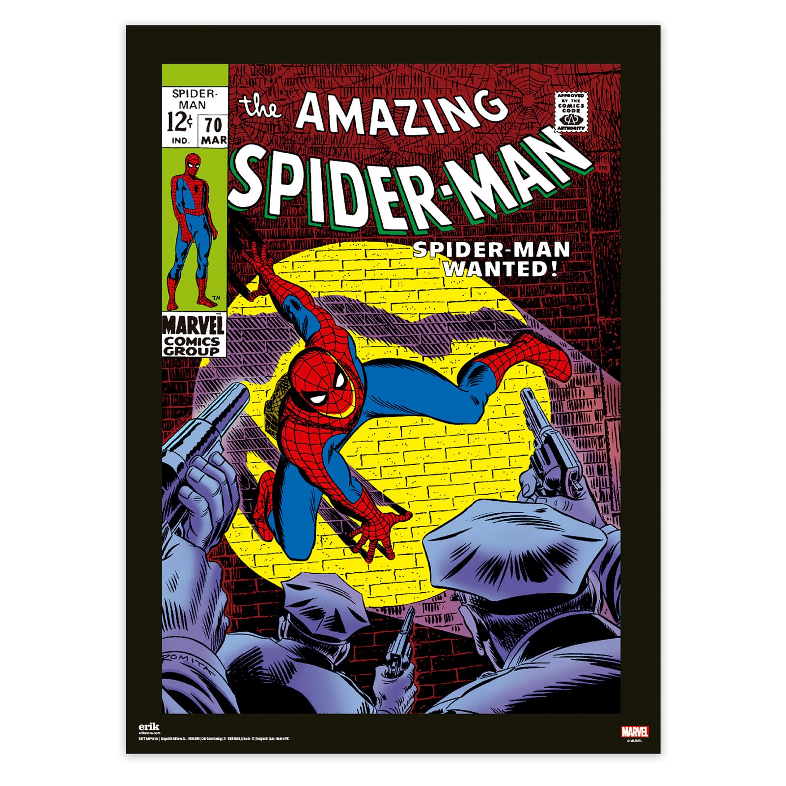 Grupo Erik Poster - Marvel Spider-Man - Set Of 2 Mini Posters 15 X 20.5 Inches / 38 X 52 Cm - Art Poster Shipped Rolled Up In A