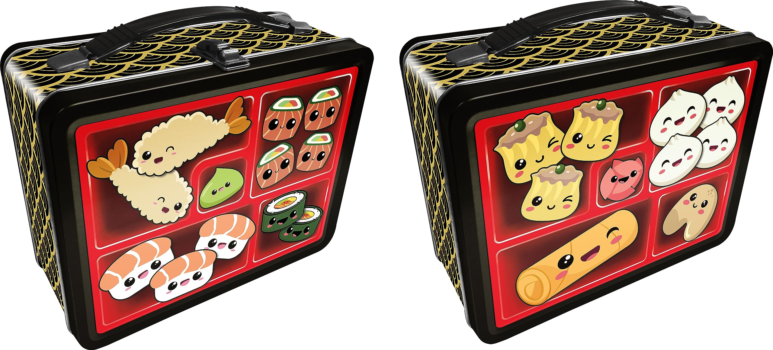 Bento Embossed Tin Fun Box