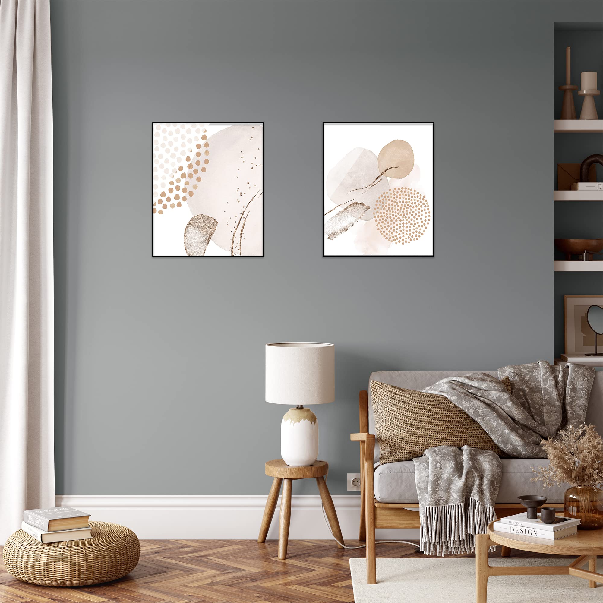 Mantello 11 x 17 Frame, Clean Look White Front-Loading Poster Frame, 3-PACK, 11x17 Picture Frame