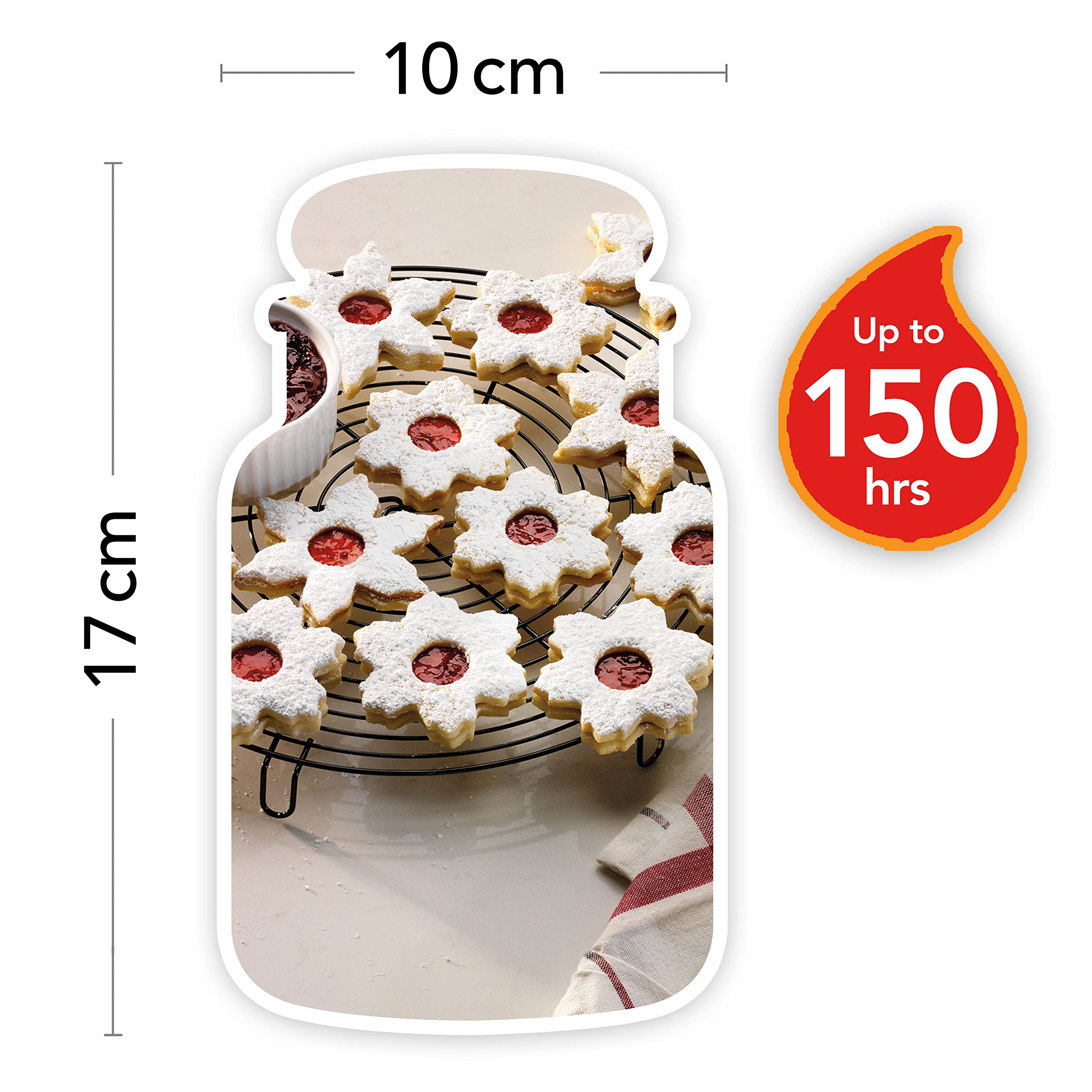 Yankee Candle Scented Candle | Merry Berry Large Jar Candle | Burn Time: up to 150 Hours