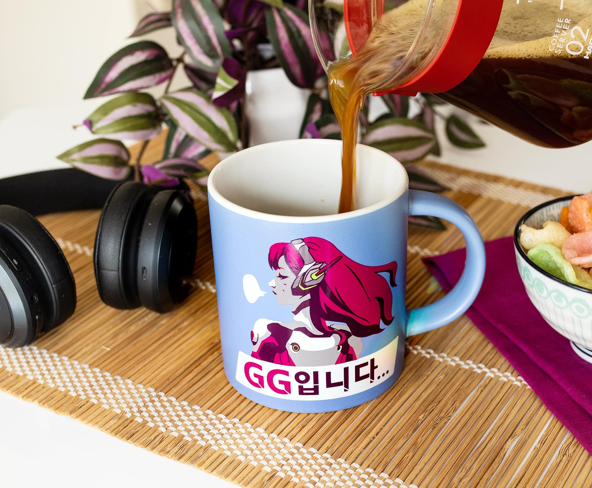 Overwatch D.Va ''Nerf This'' Ceramic Coffee Mug | Holds 16 Ounces