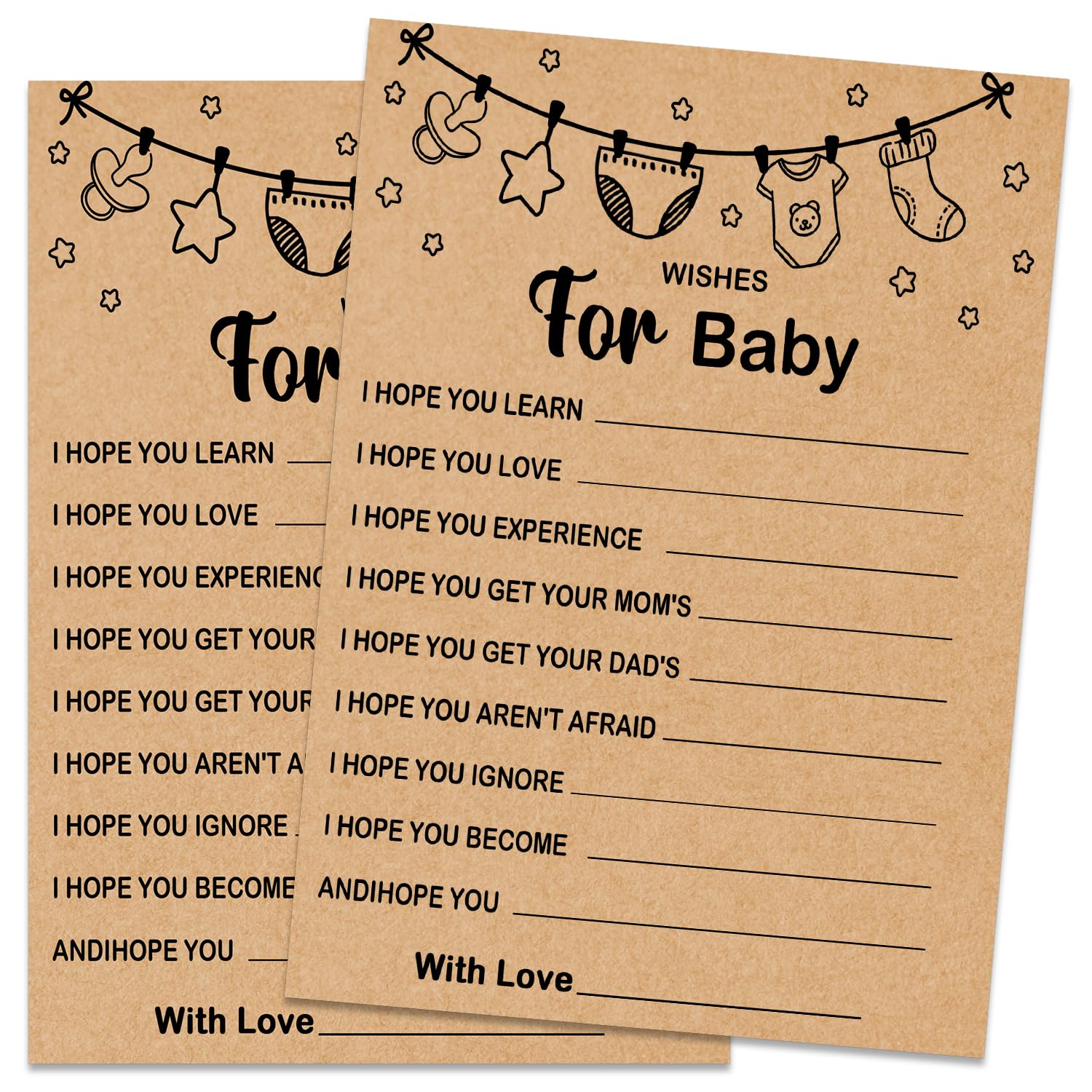 Baby Shower Game, Wishes For Baby, Baby Shower Ideas, Party Activities Ideas Supplies, Baby Shower Party Games Supplies & Activi