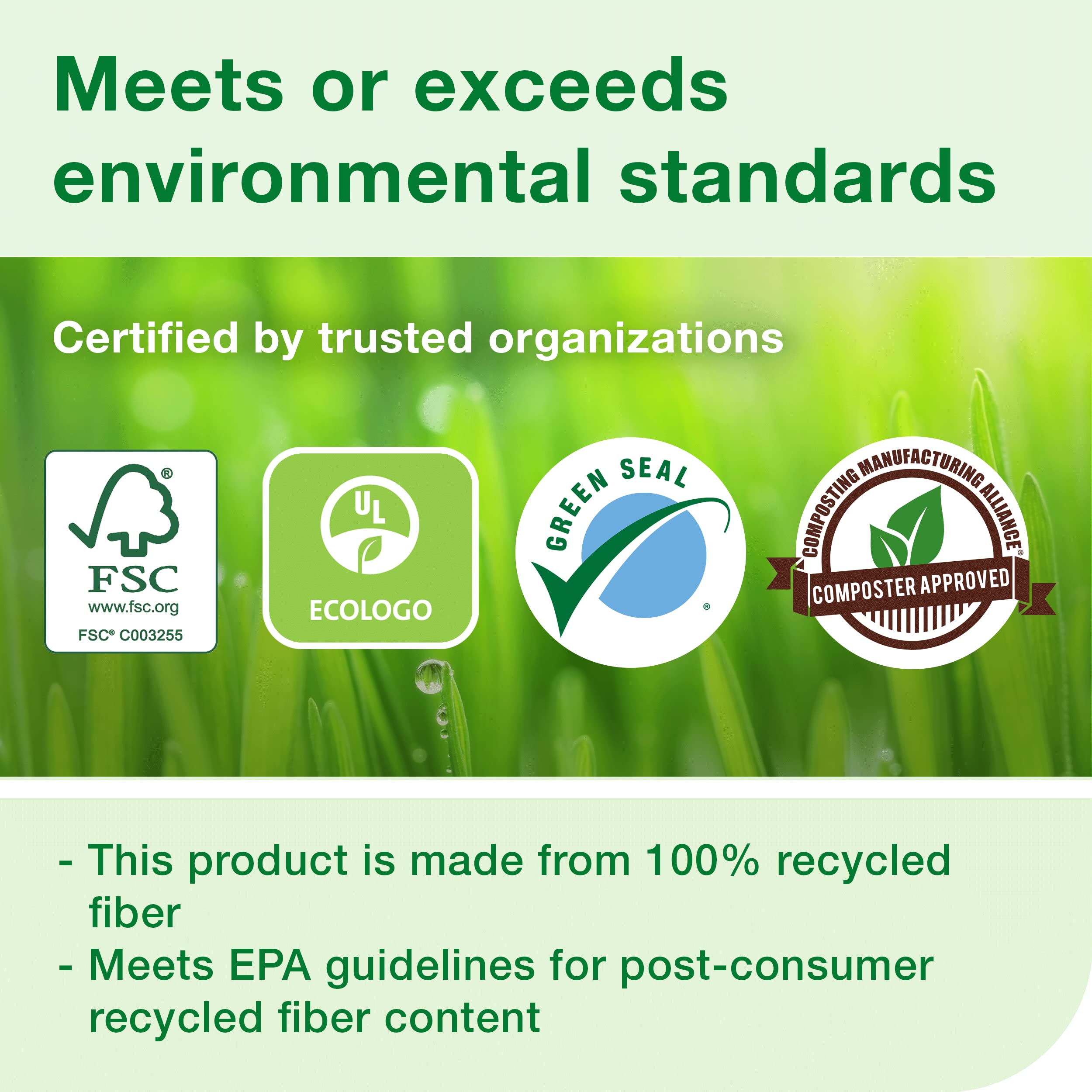 Tork Hand Towel Roll White H21, Universal, 100% Recycled Fiber, Rb8002 , 800 Foot (Pack Of 6)