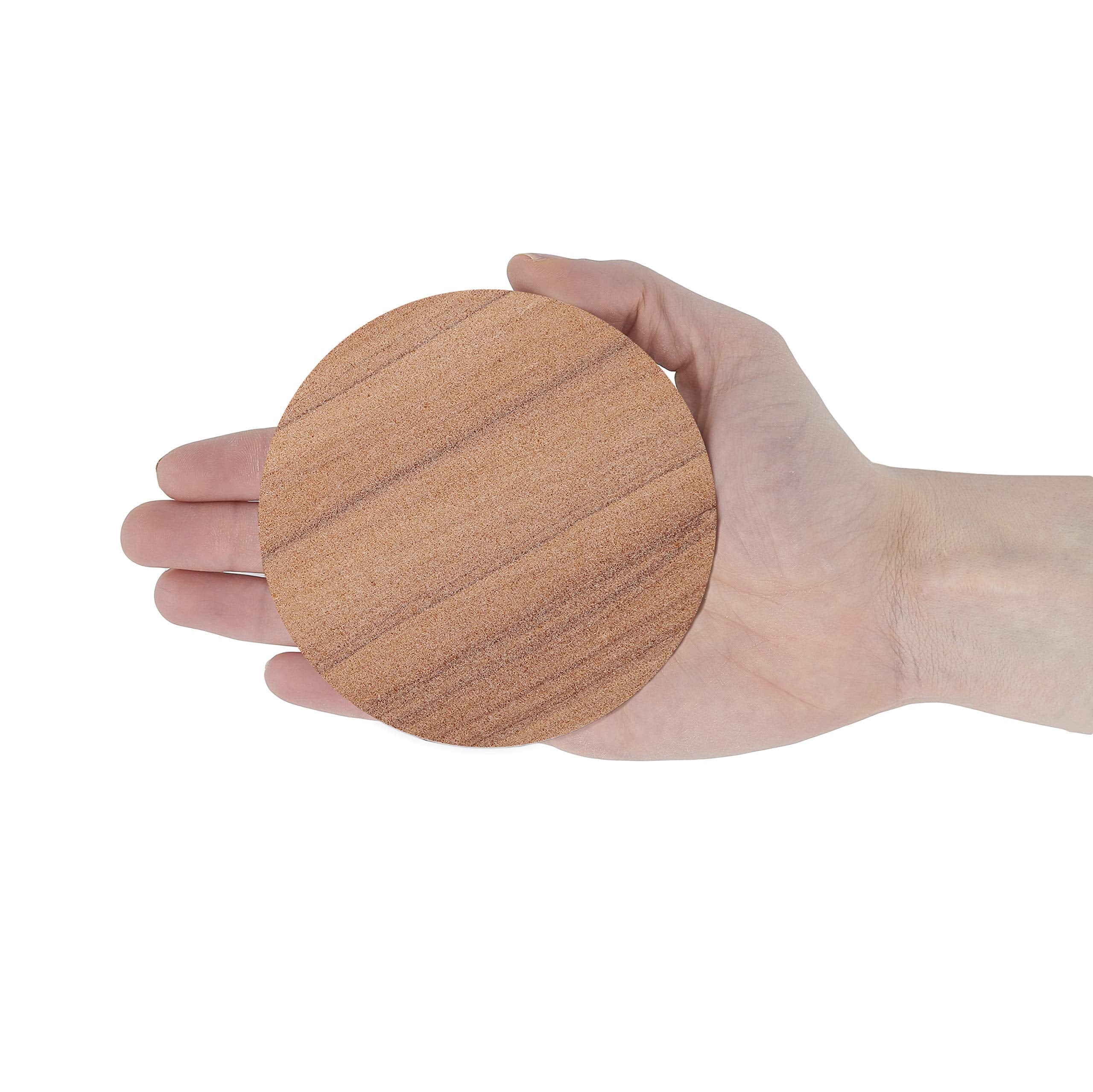 Thirstystone Cinnabar Brand, Multicolor All Natural Sandstone-Durable Stone With Varying Patterns, Every Coaster Is An Original,